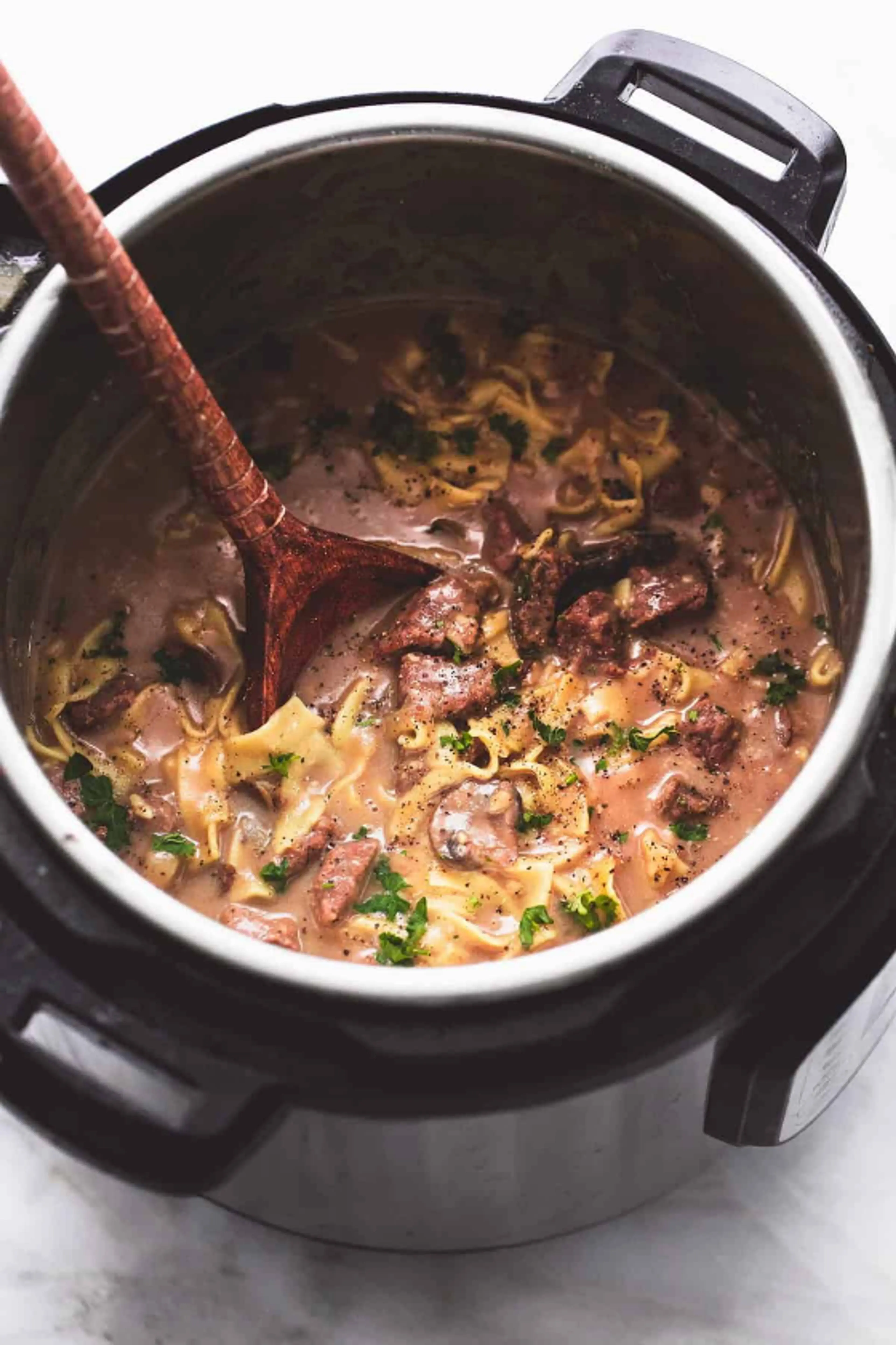 Instant Pot Beef Stroganoff Recipe