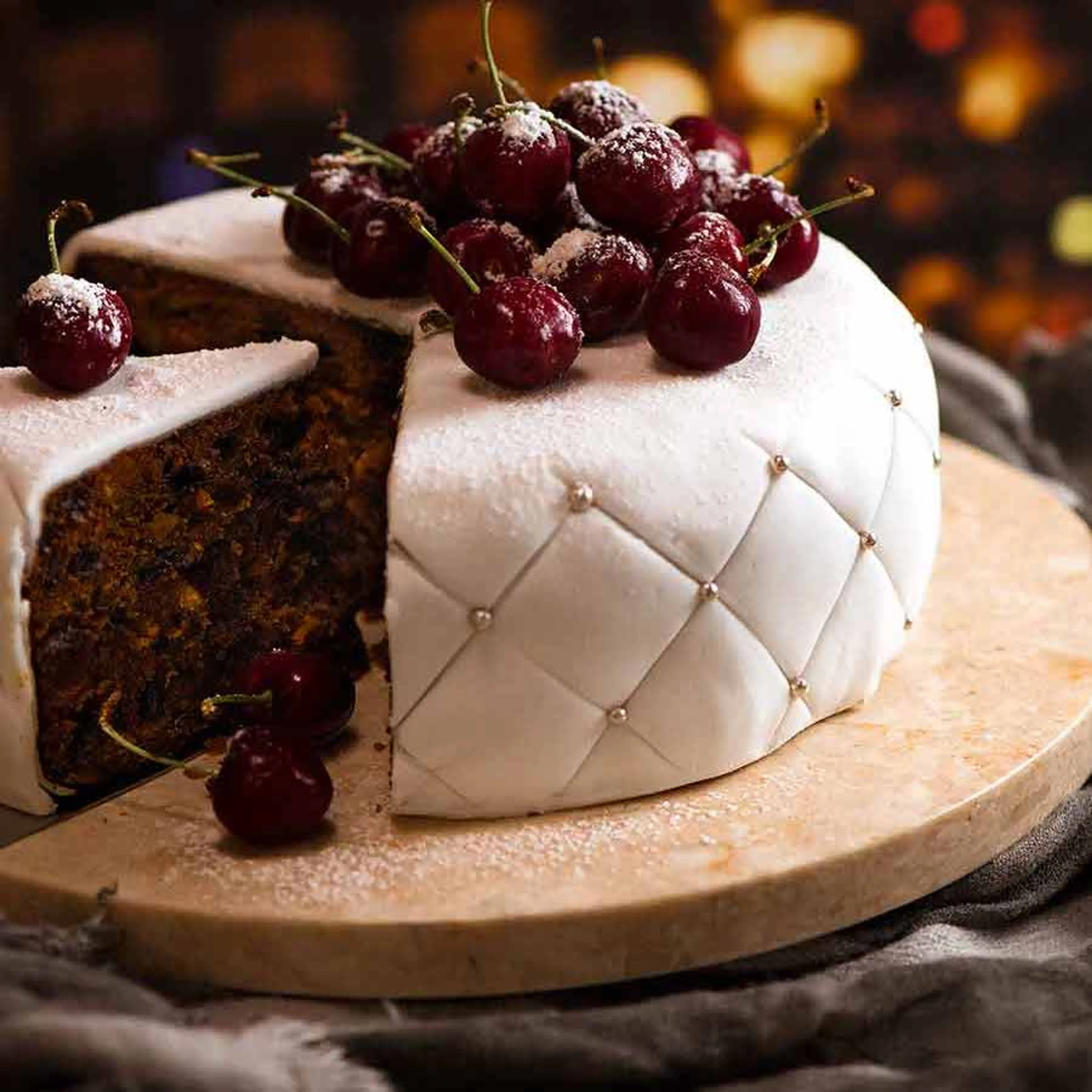Christmas Cake - EASY moist fruit cake