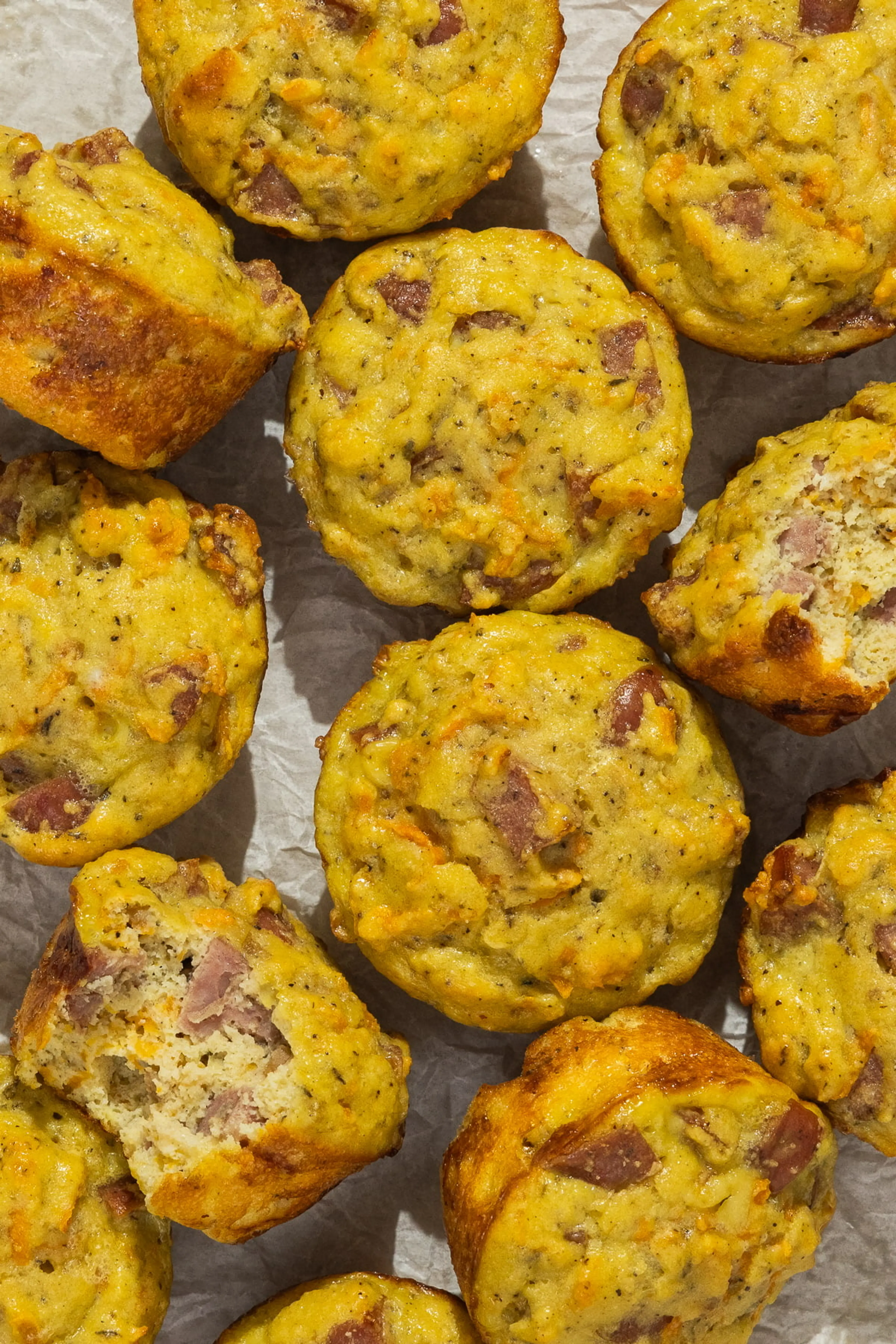 High Protein Savory Breakfast Muffins