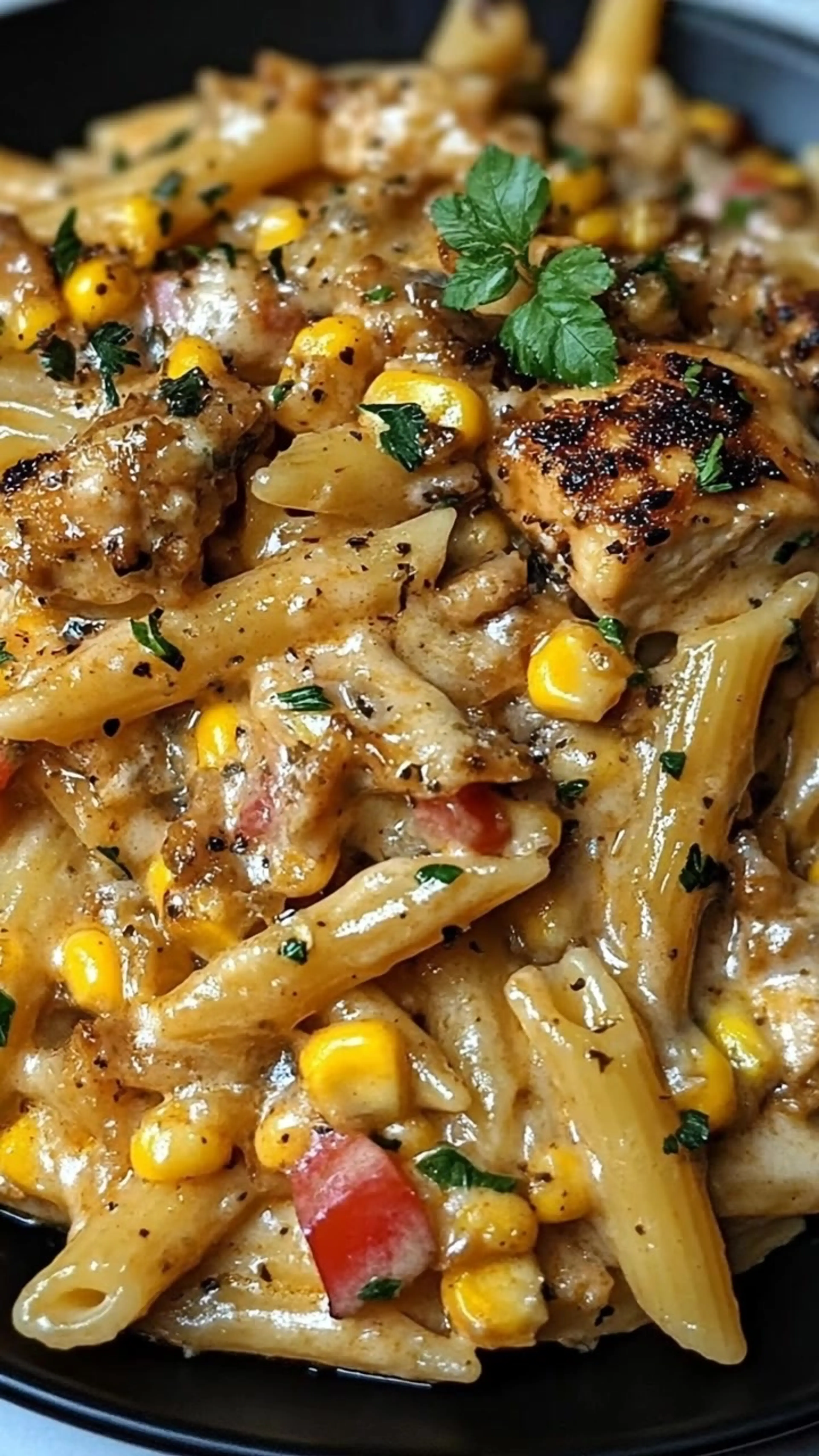 Chicken Penne Corn Pasta