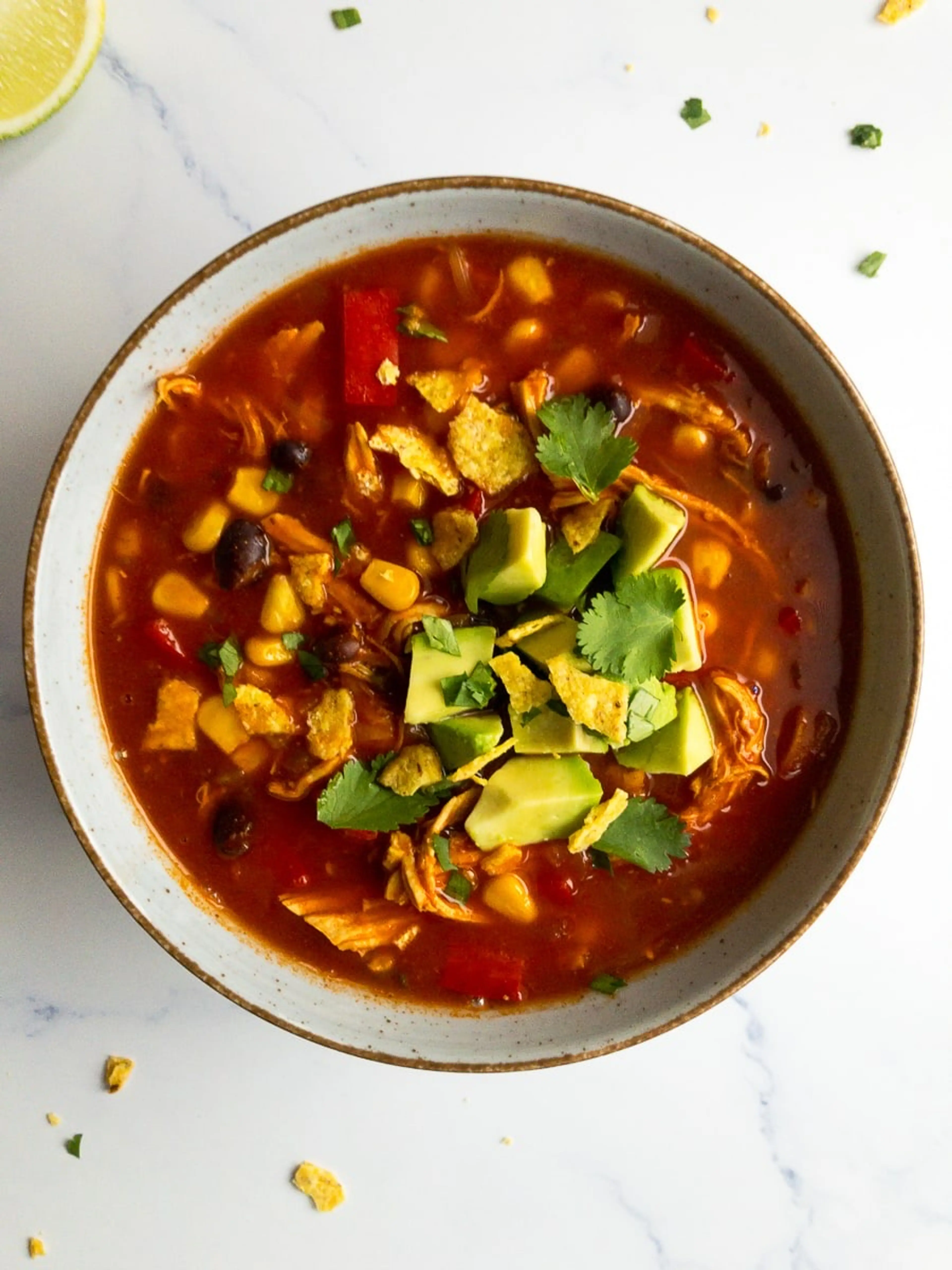 Spicy Mexican Chicken Soup