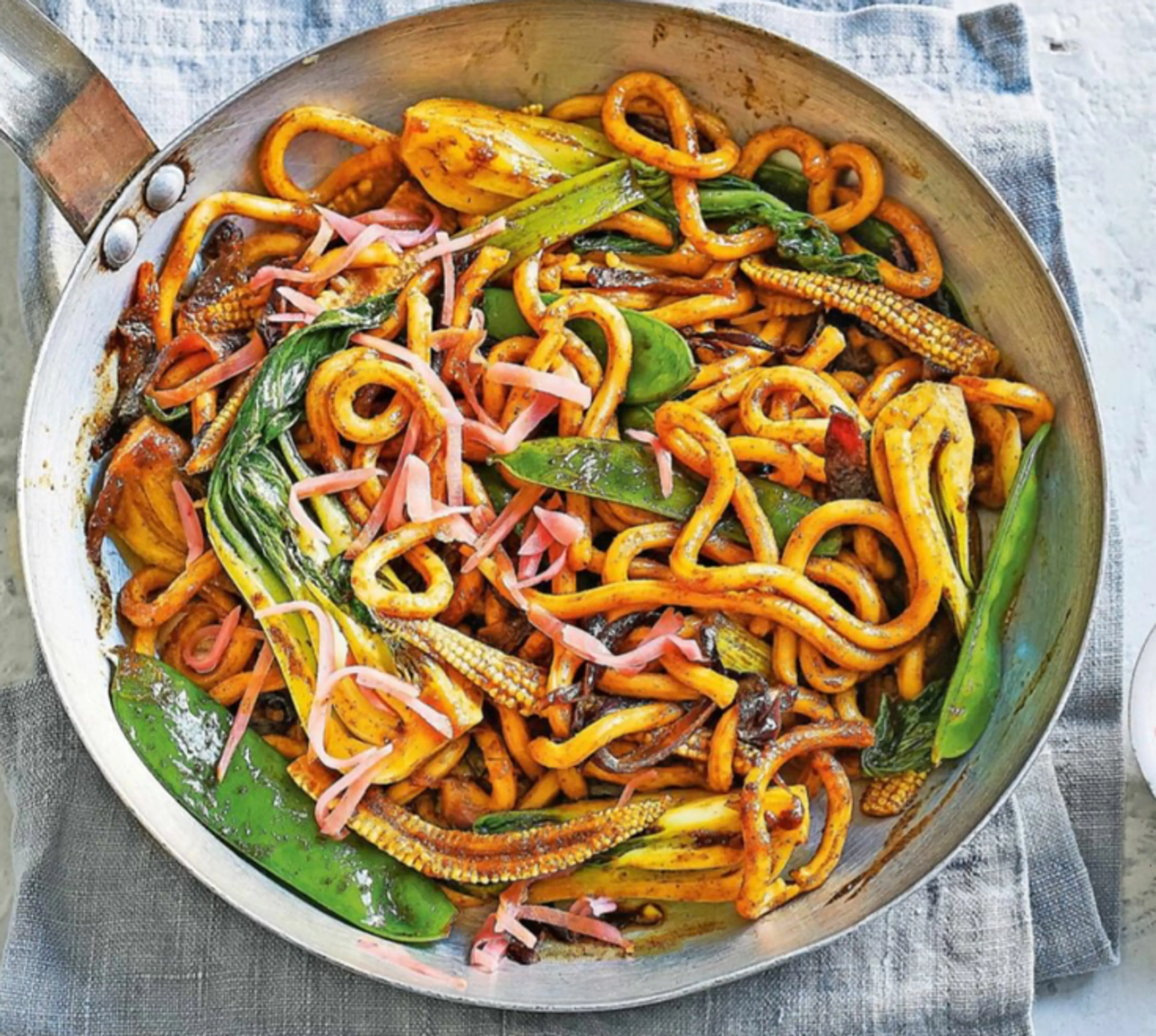 Veggie yaki udon