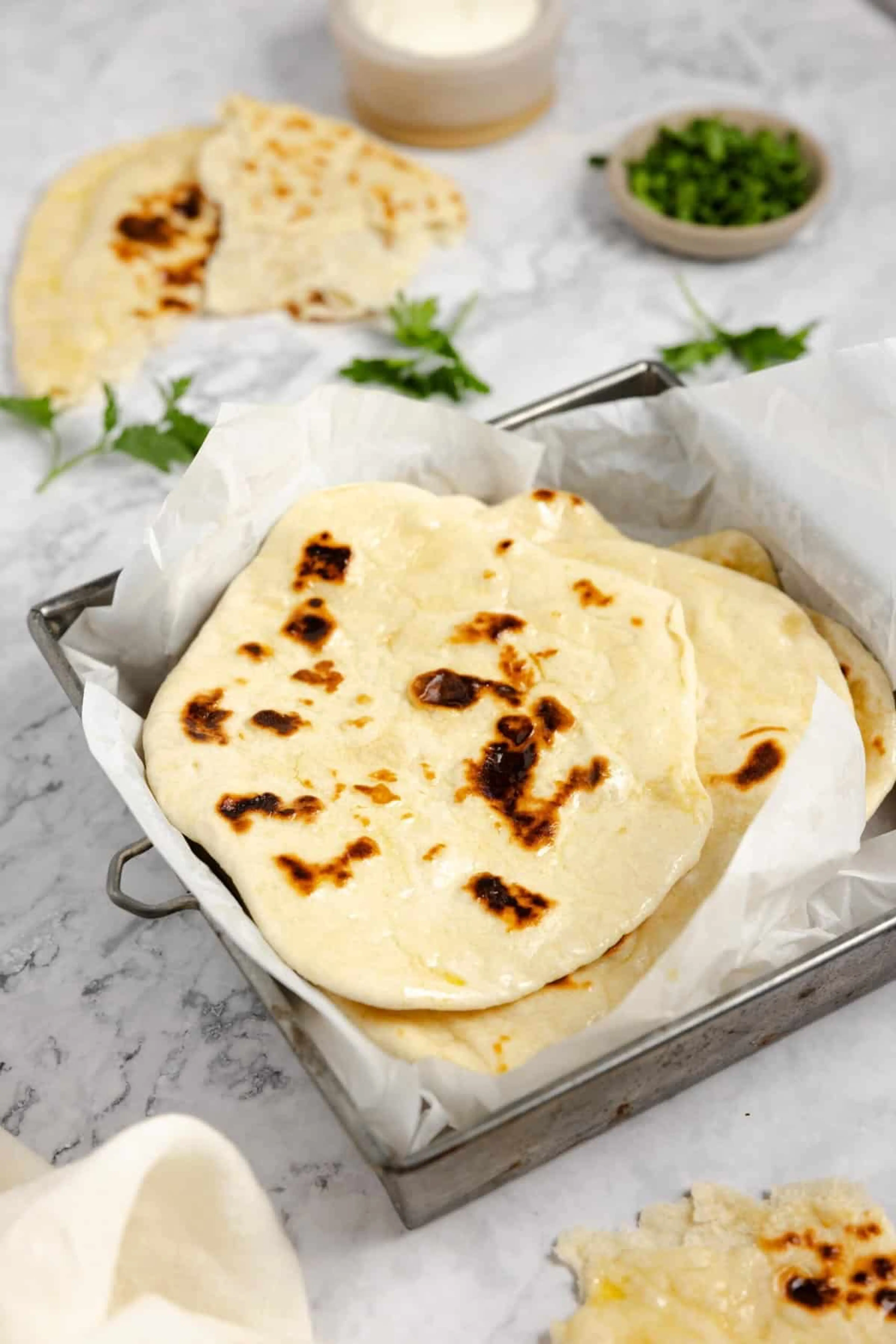 Easy Sourdough Naan Recipe
