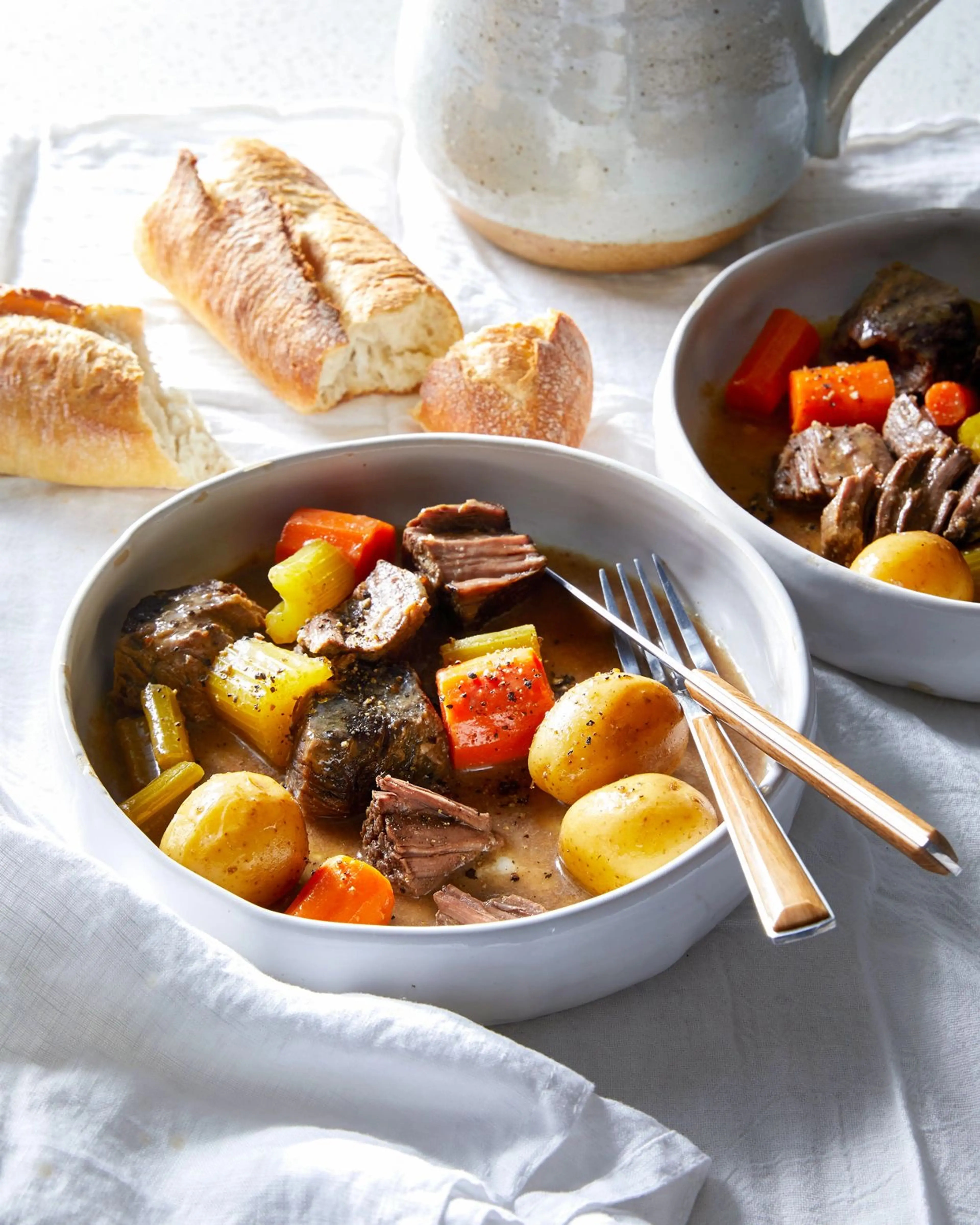 Slow-Cooked Beef and Veggies