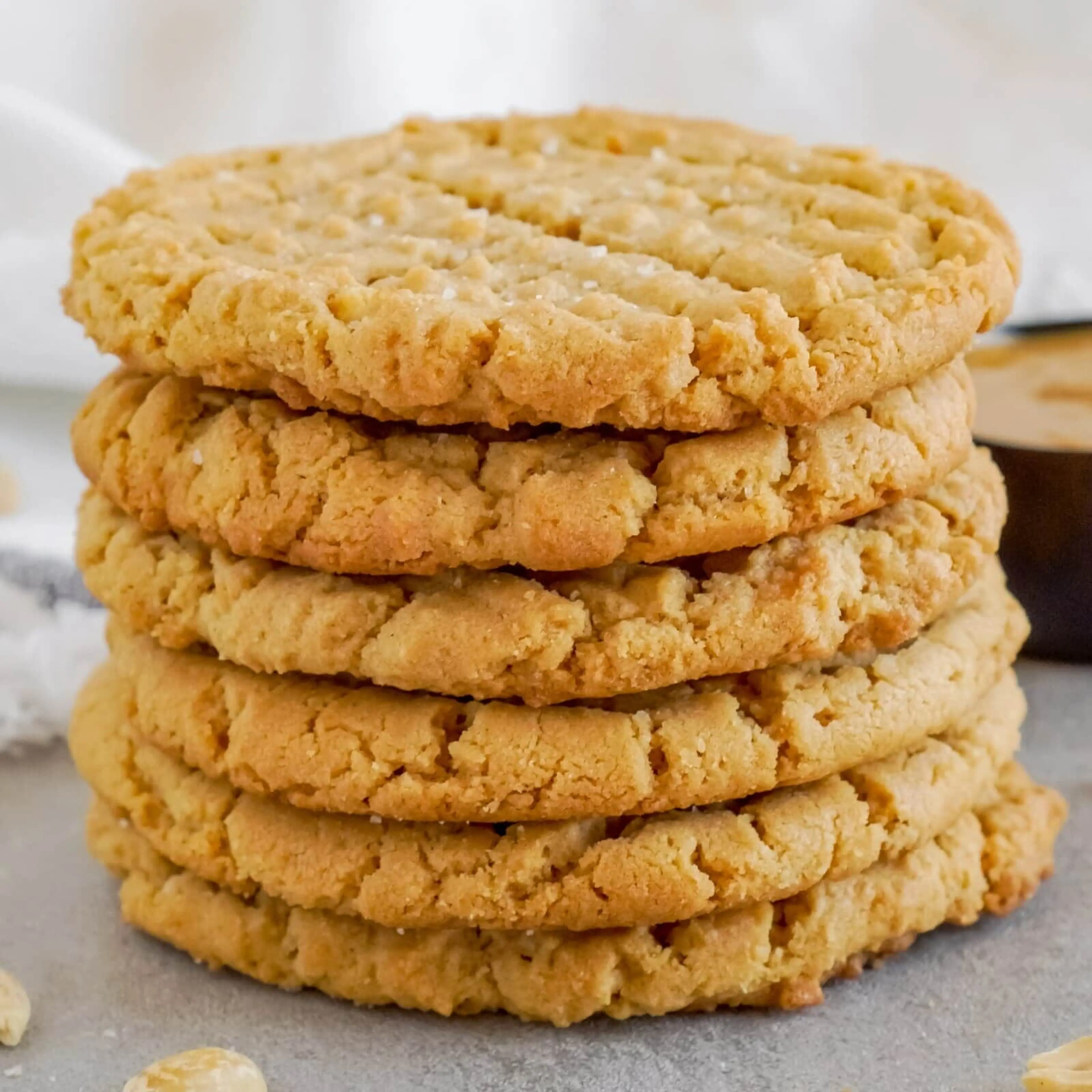 Chewy Peanut Butter Cookies