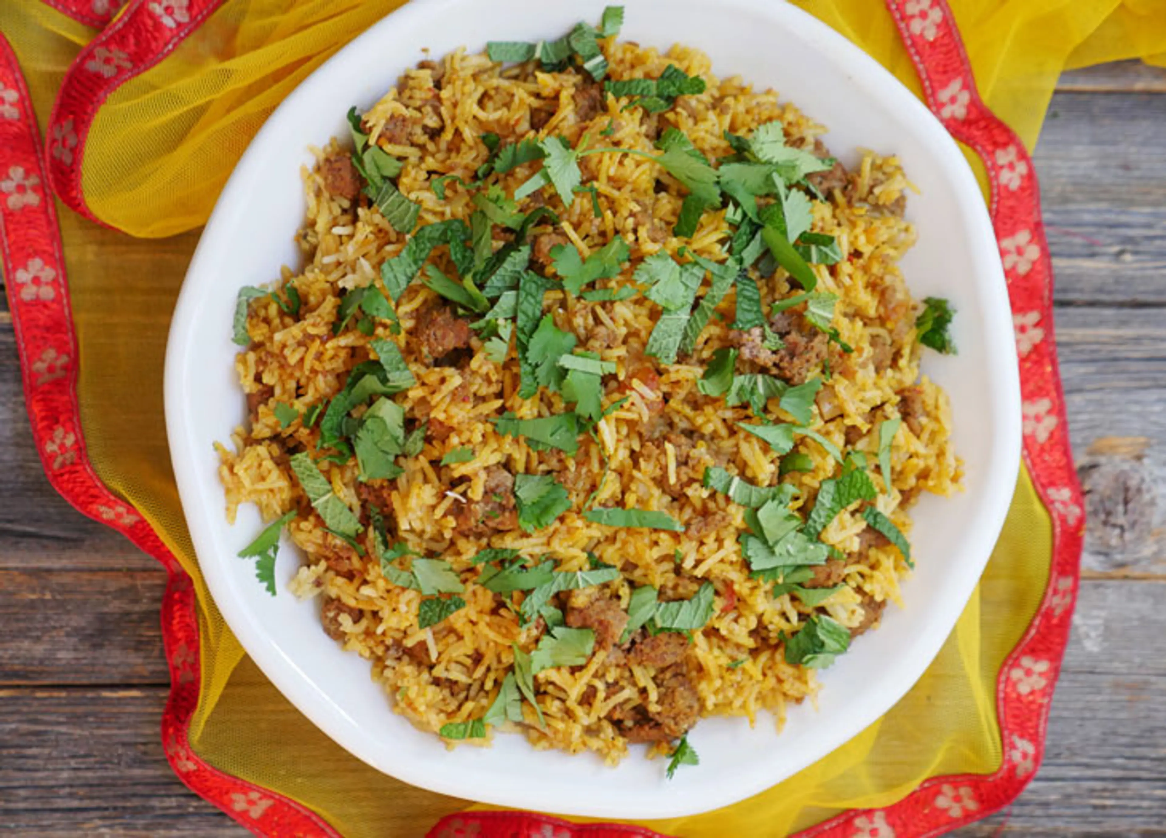 Keema Biryani (Keema Pulao)