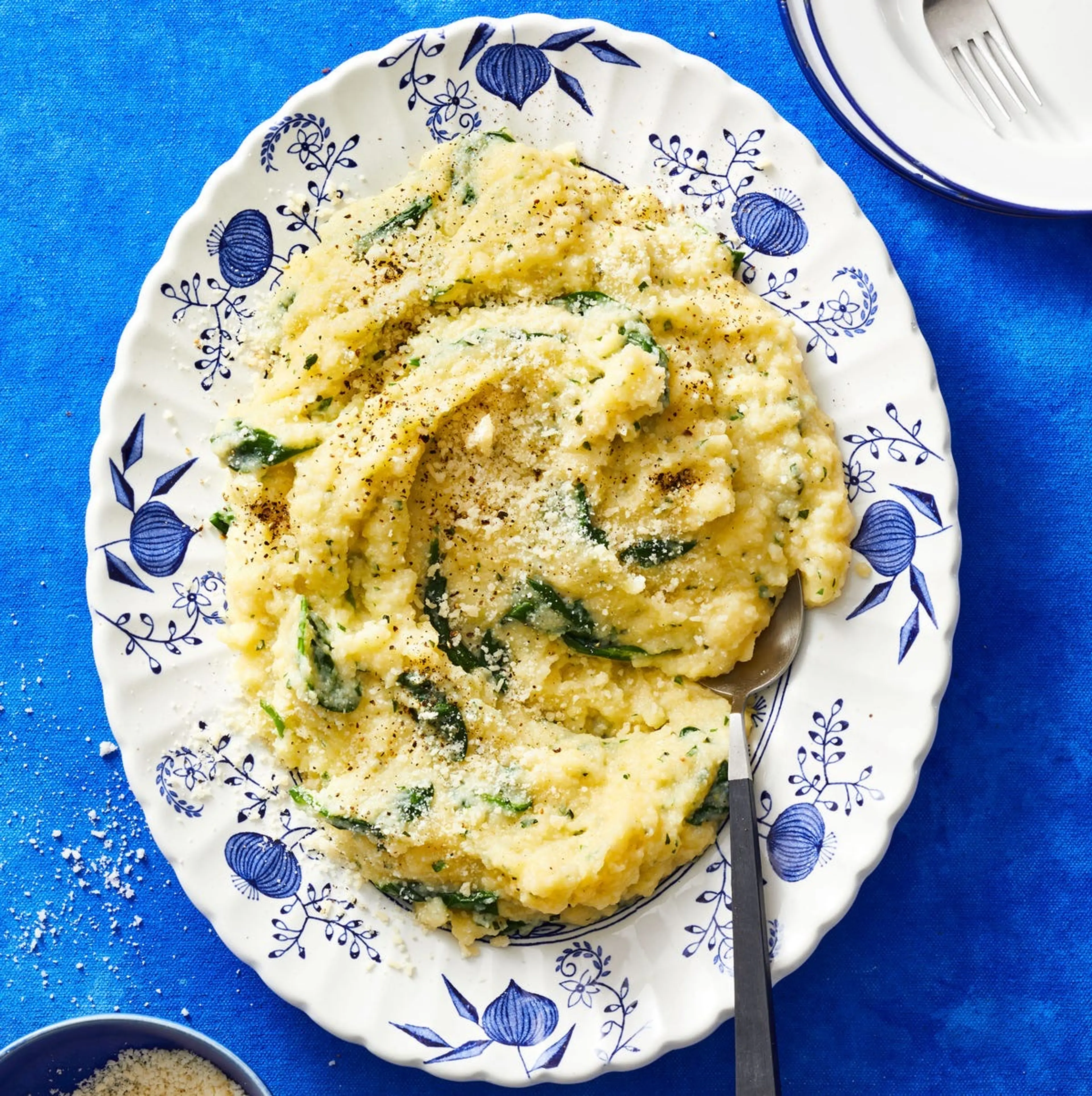 Spinach-Herb Polenta