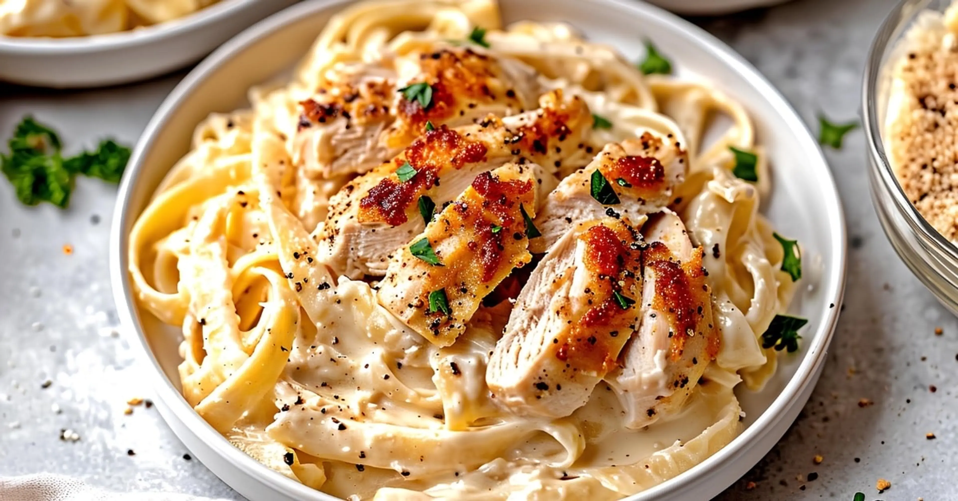 Copycat Olive Garden Chicken Alfredo Recipe
