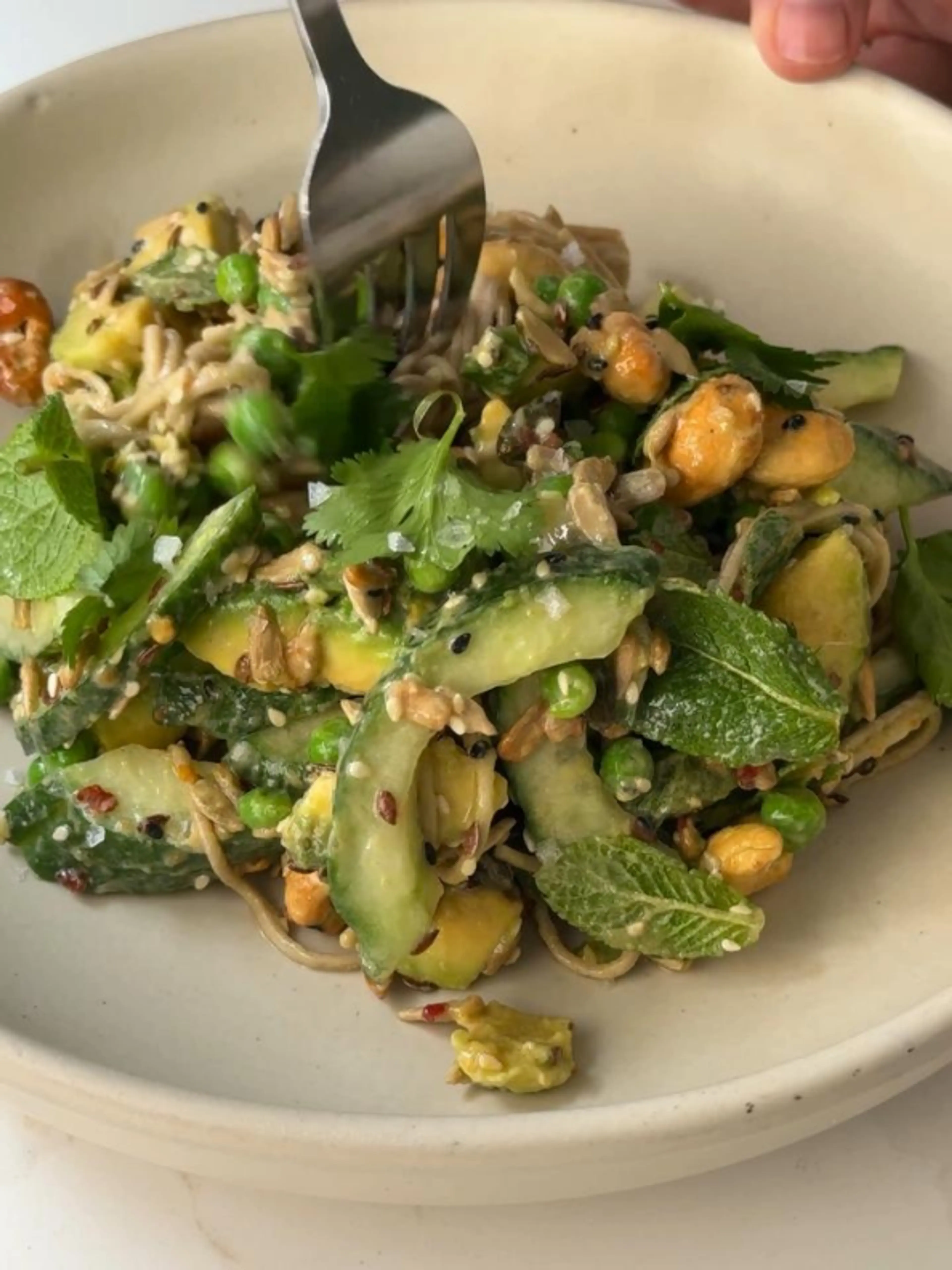Soba Noodles Bowl