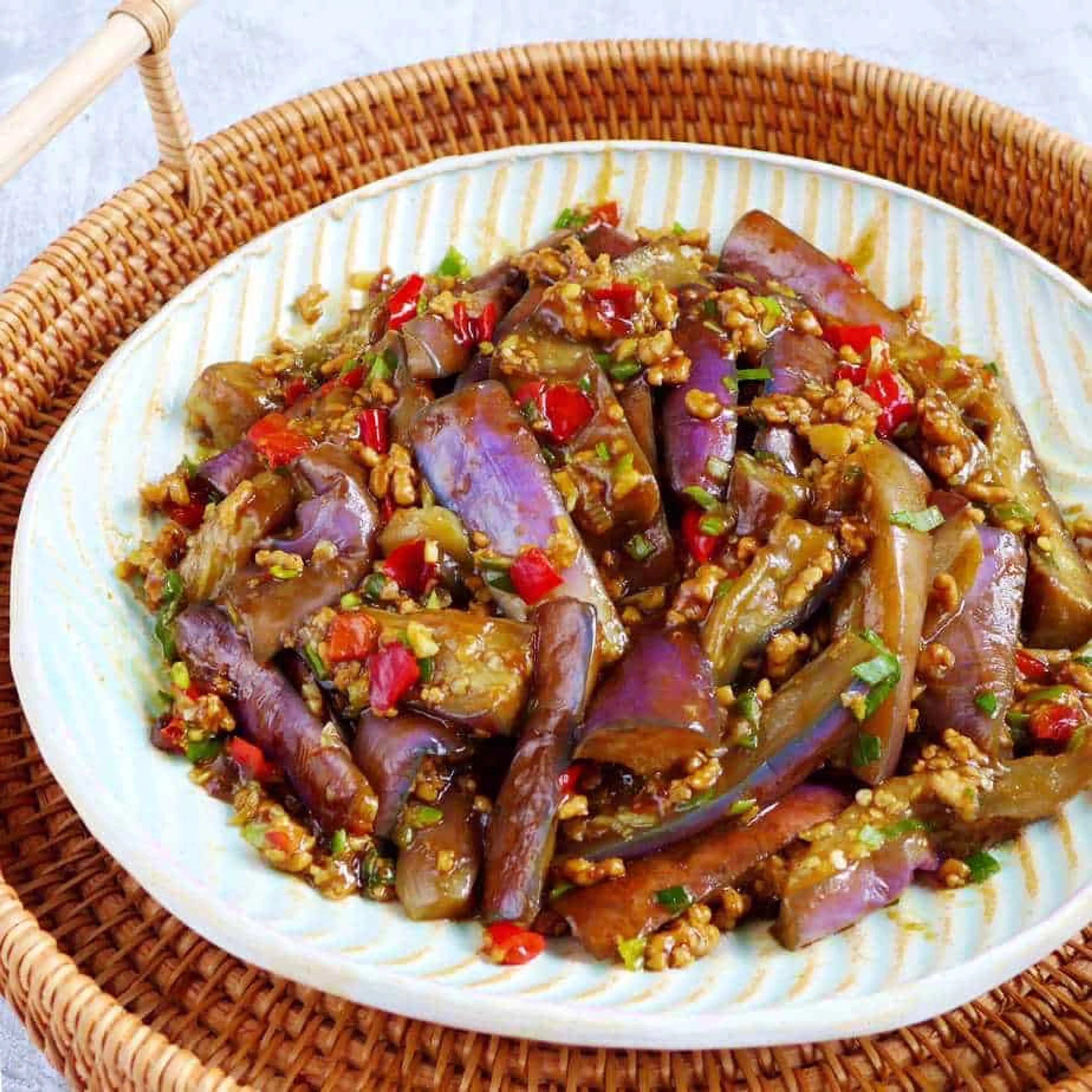 Eggplant with Garlic Sauce (Yu Xiang Qiezi, é±¼é¦èå­)