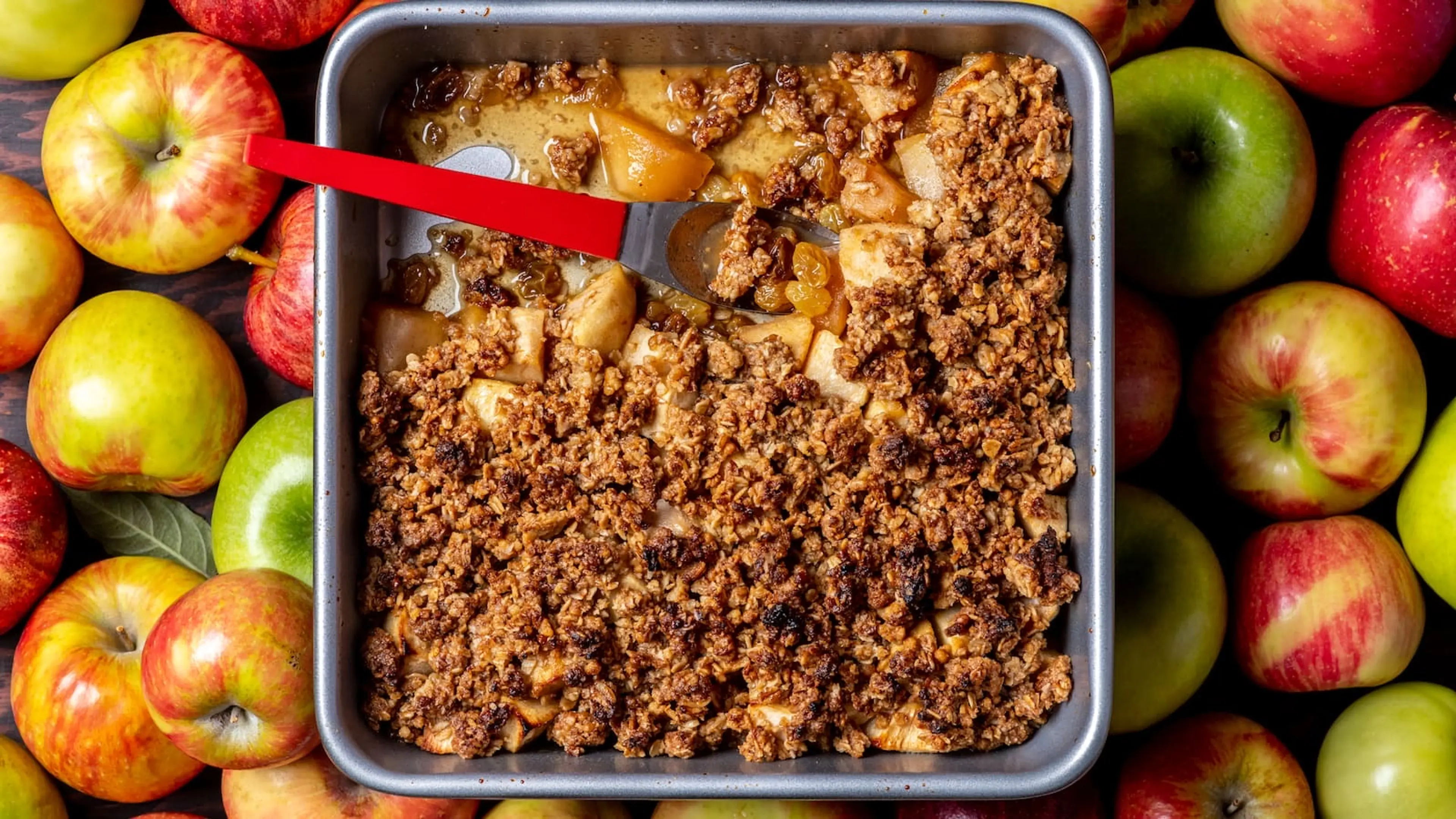 Granola Apple Crisp