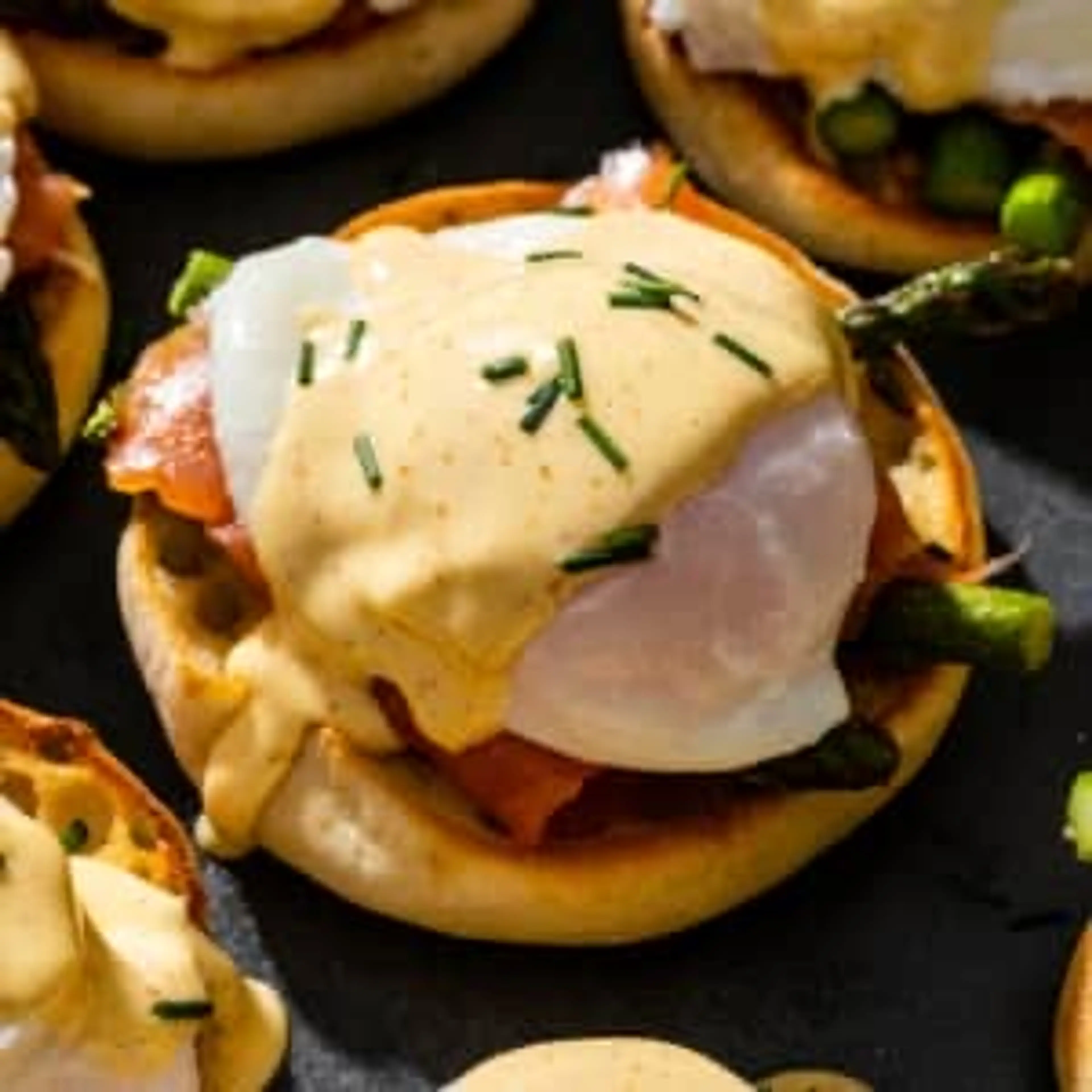 Asparagus and Smoked Salmon Benedicts