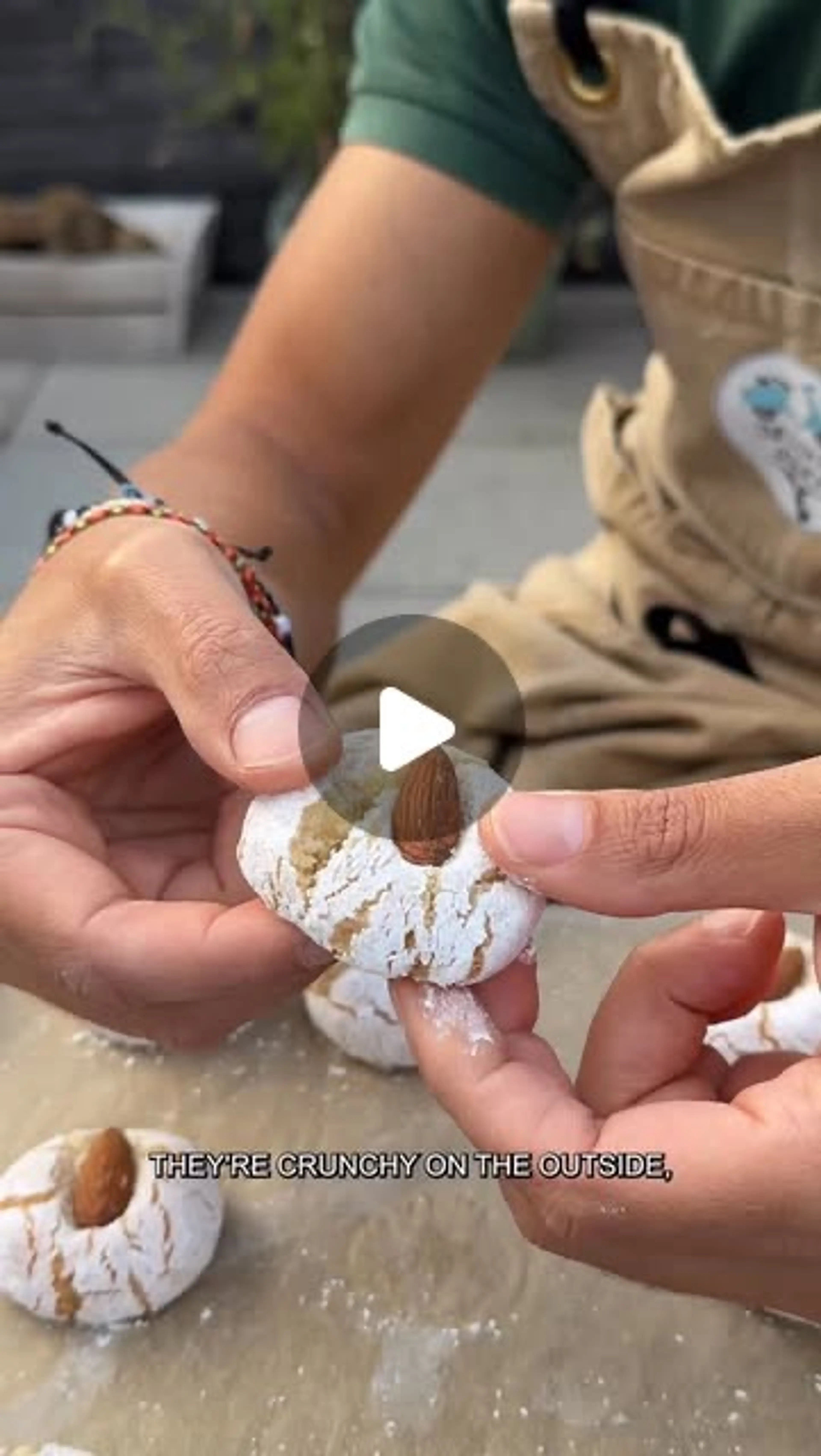 Lemon Amaretti Biscotti