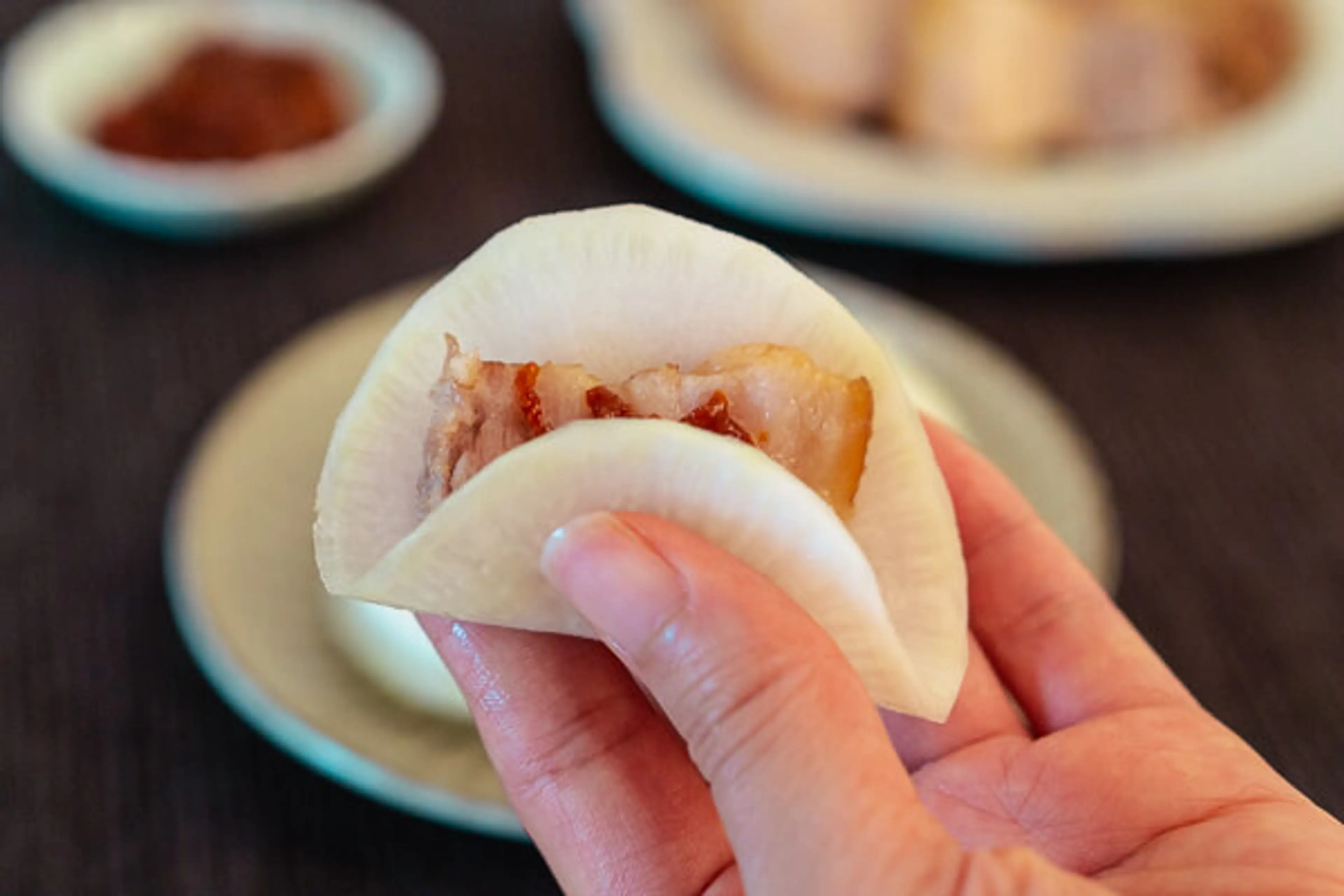 Ssam Mu (Pickled Korean Radish Slices)