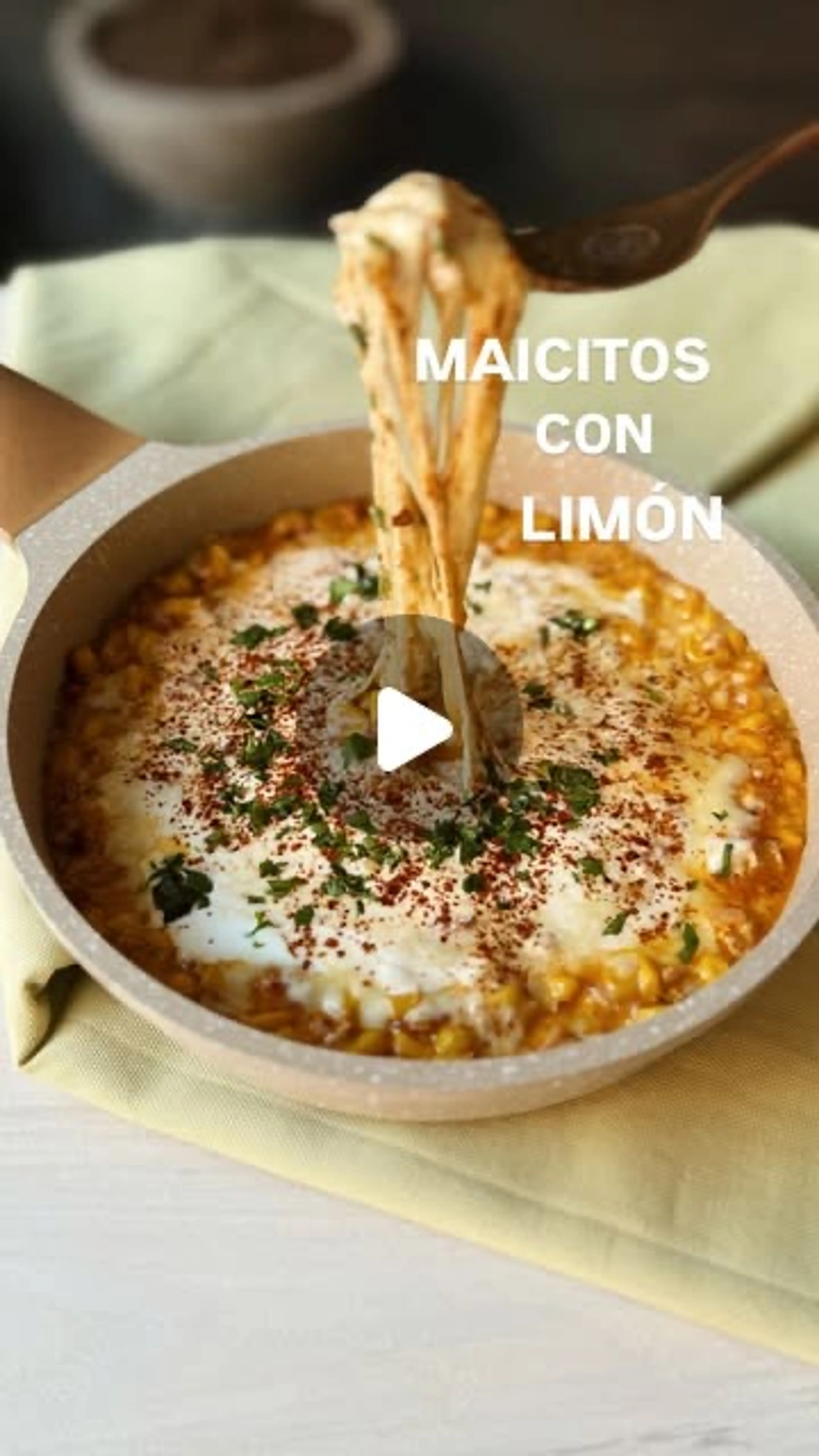 Maicitos Con Queso, Tocineta Y Limón