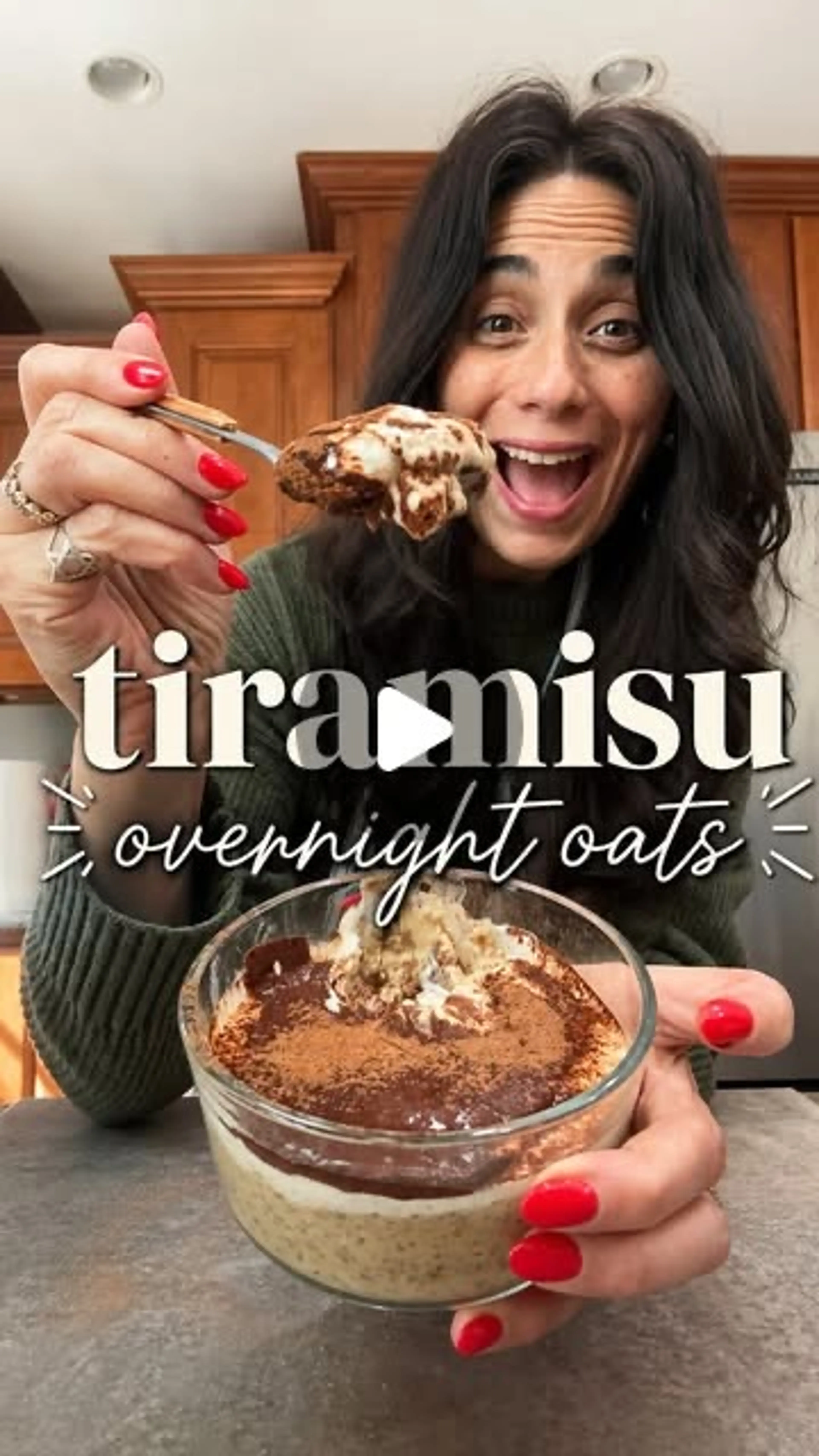 Overnight Oat Tiramisu