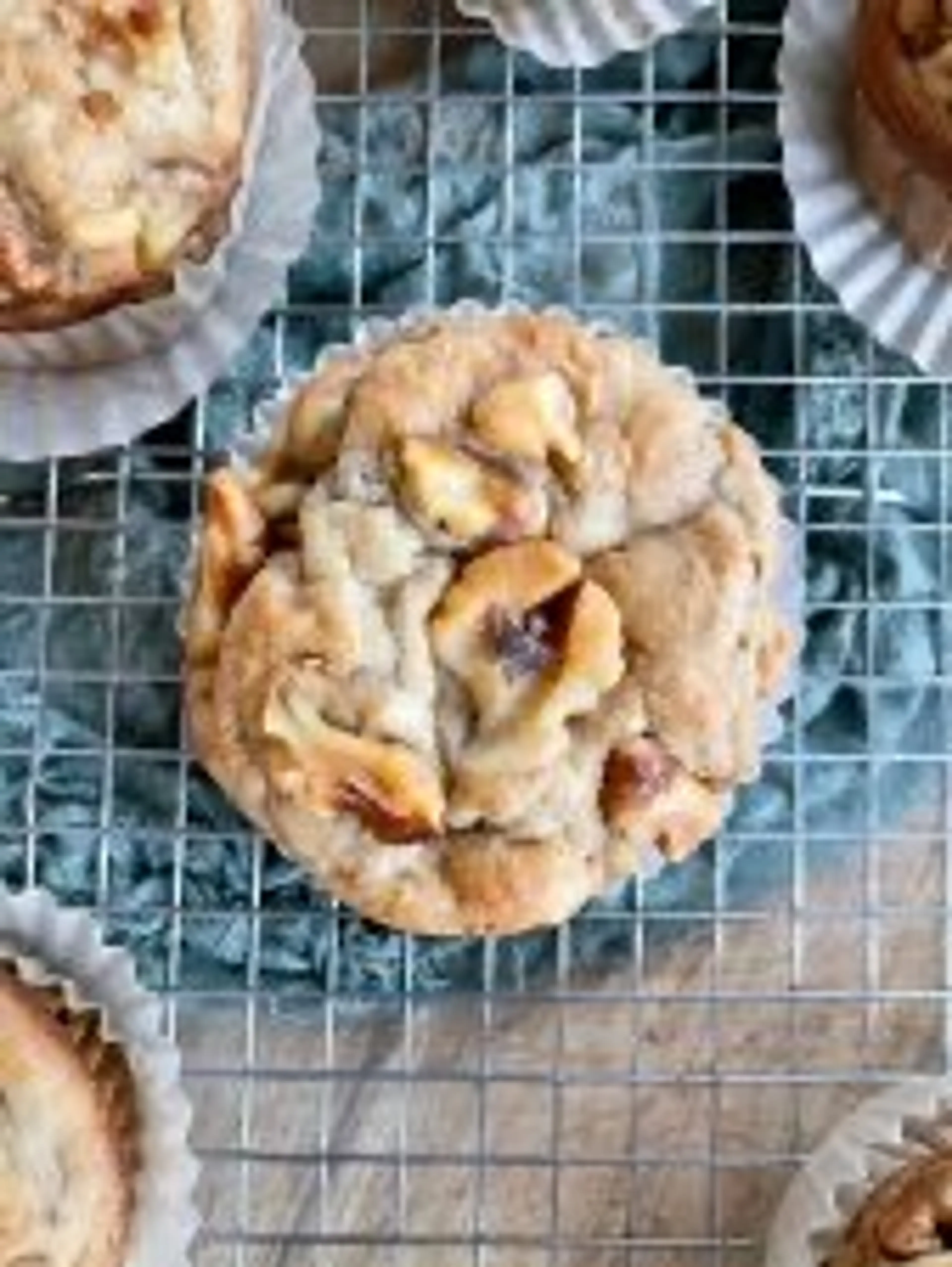 Blender Banana + Cottage Cheese Muffins