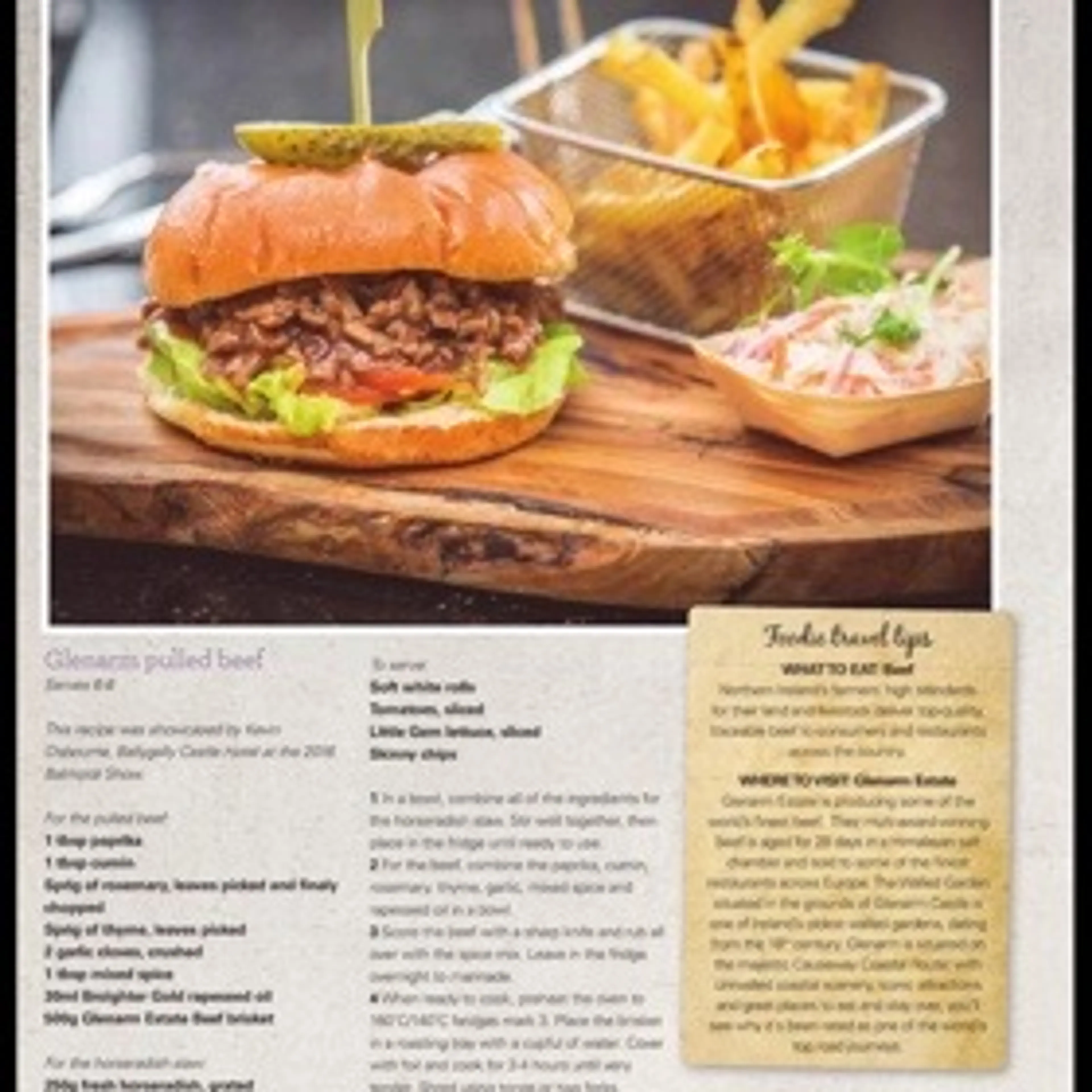 Glenarm pulled beef