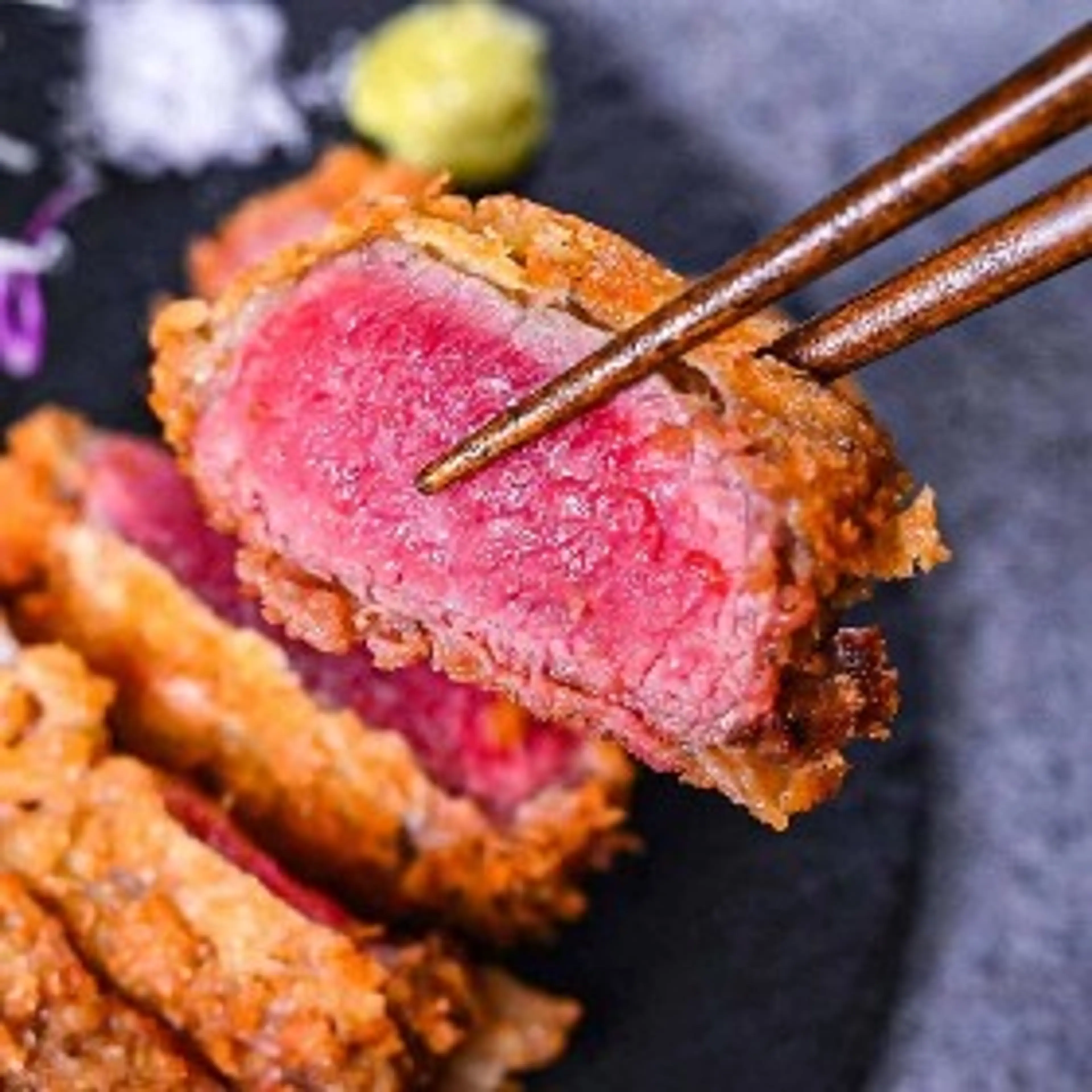 Gyukatsu (Japanese Beef Steak Cutlet)