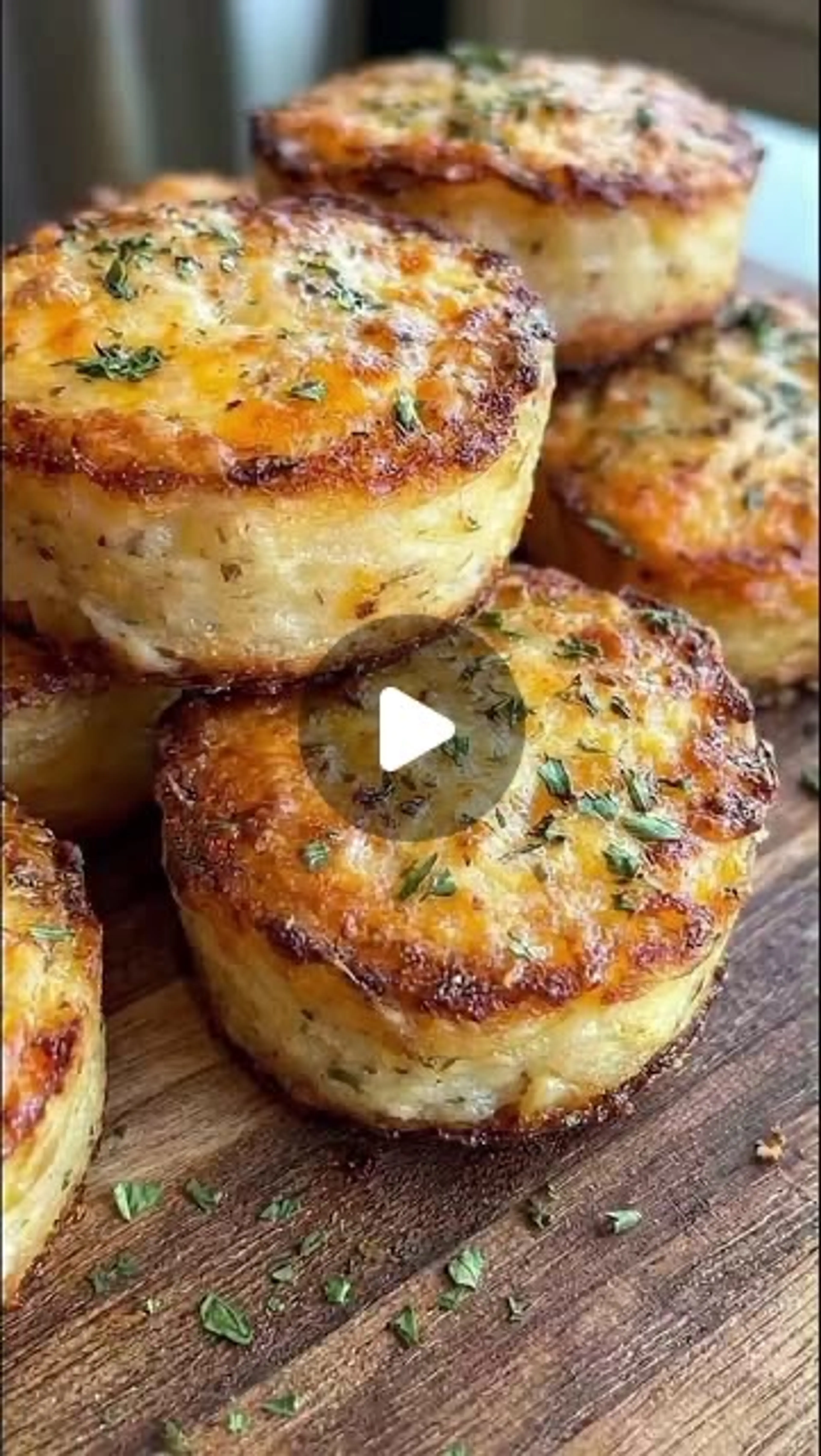Cheesy Mashed Potato Puffs