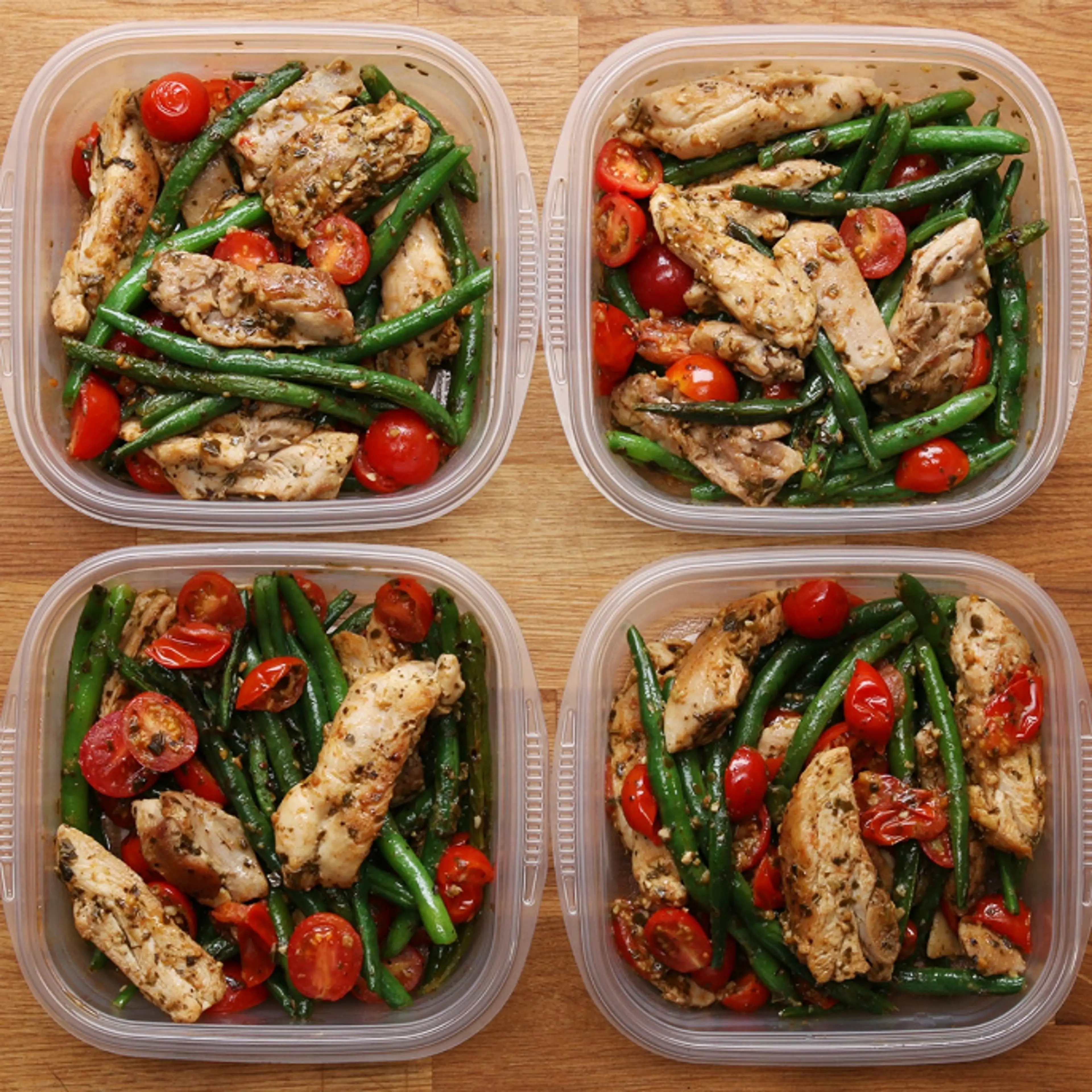 Pesto Chicken & Veggies