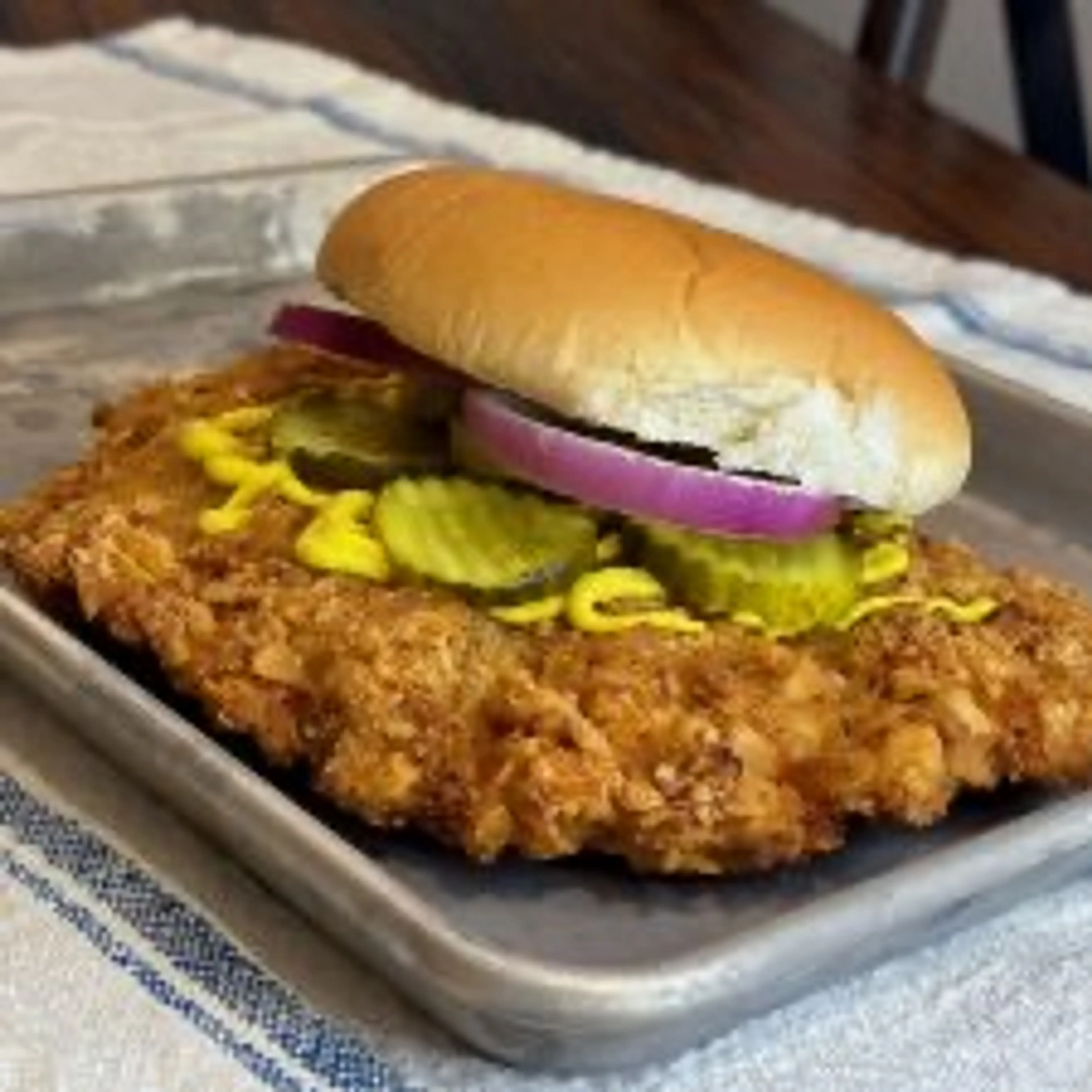 Iowa Pork Tenderloin Sandwiches