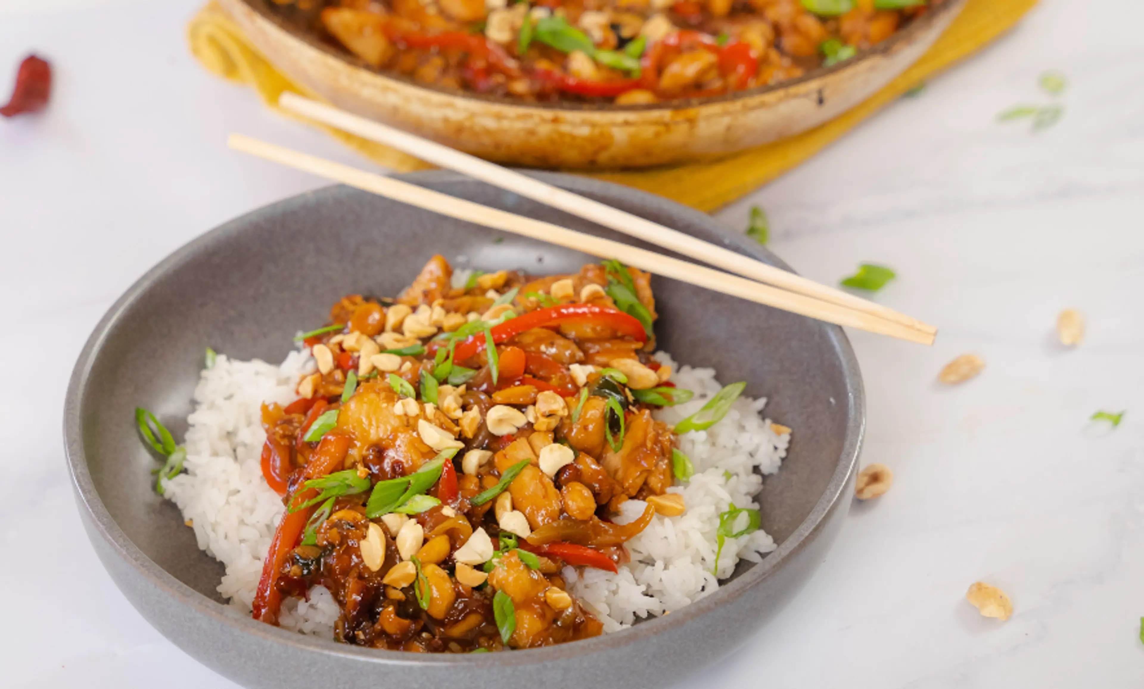 Weeknight Kung Pao Chicken