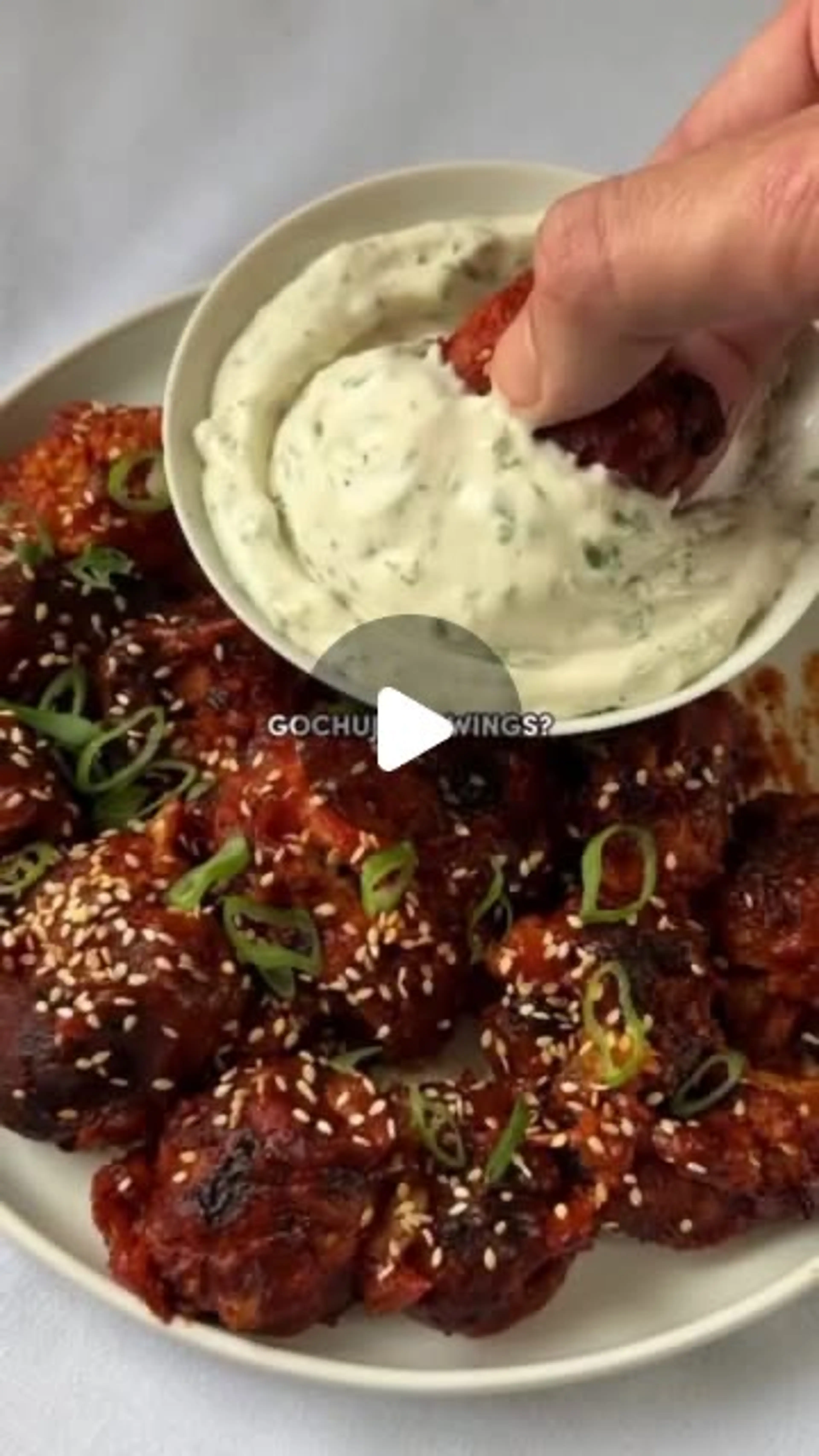Gochujang Cauliflower Wings