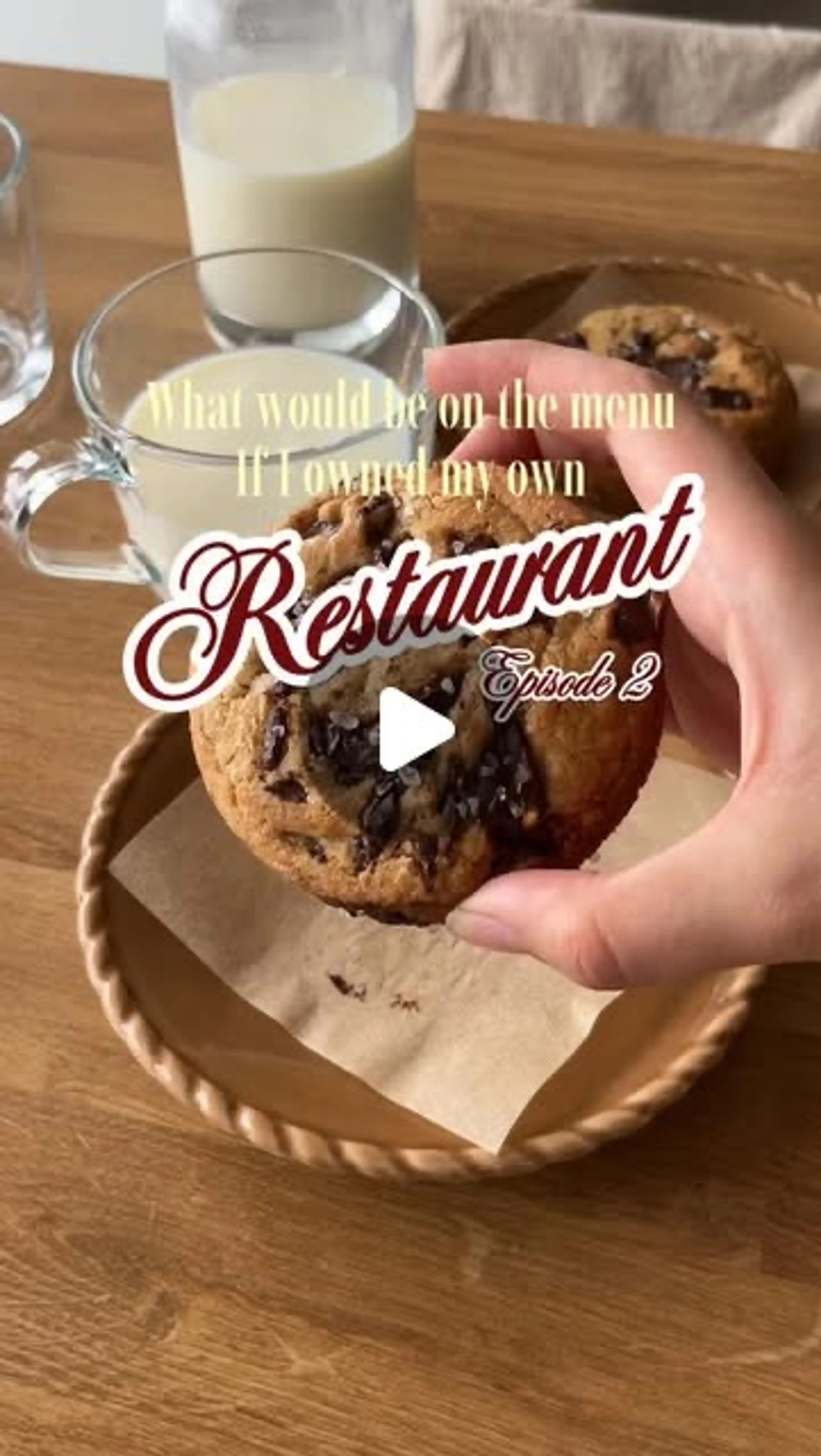 Deep Chocolate Chip Cookies