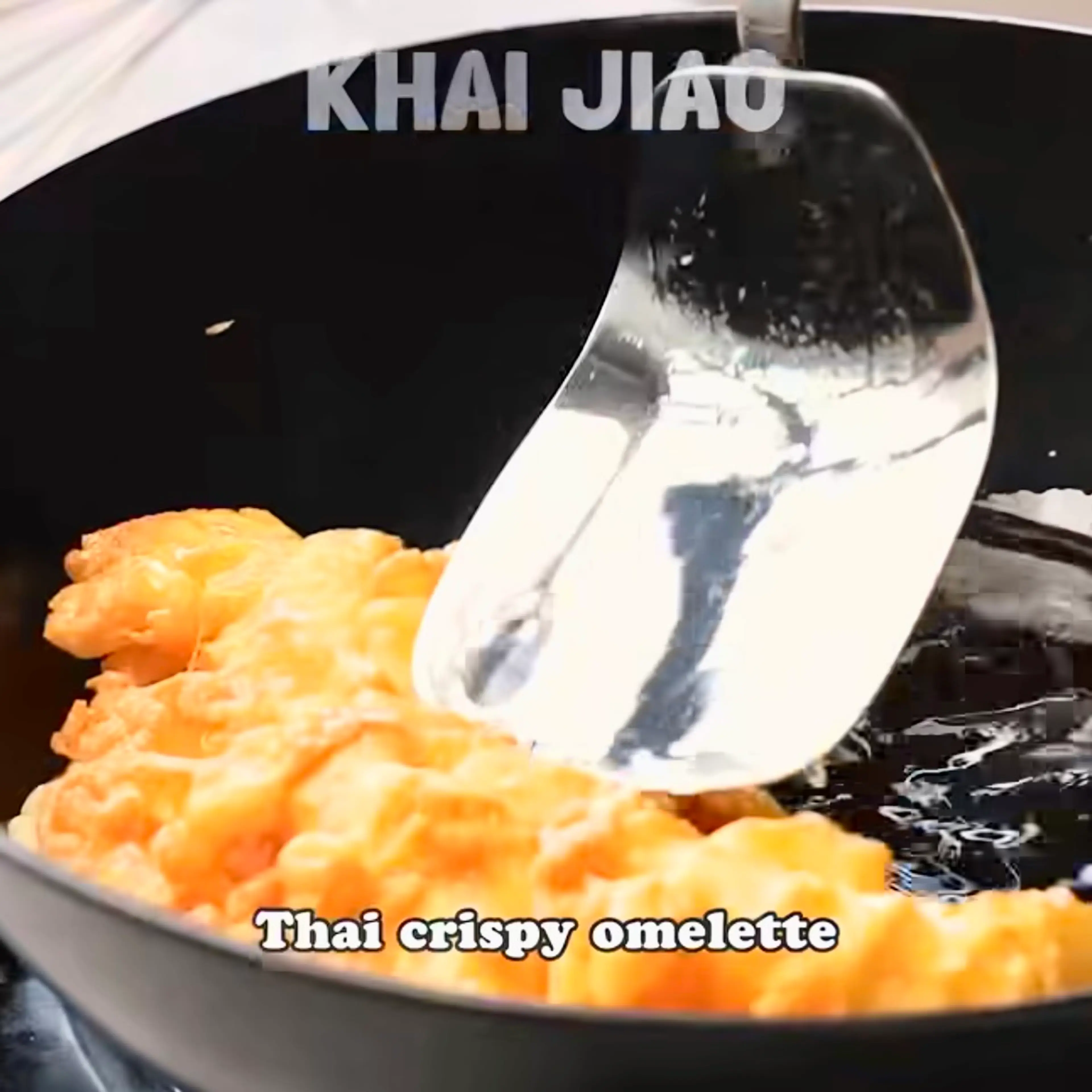 Khai Jiao, crispy Thai omelette