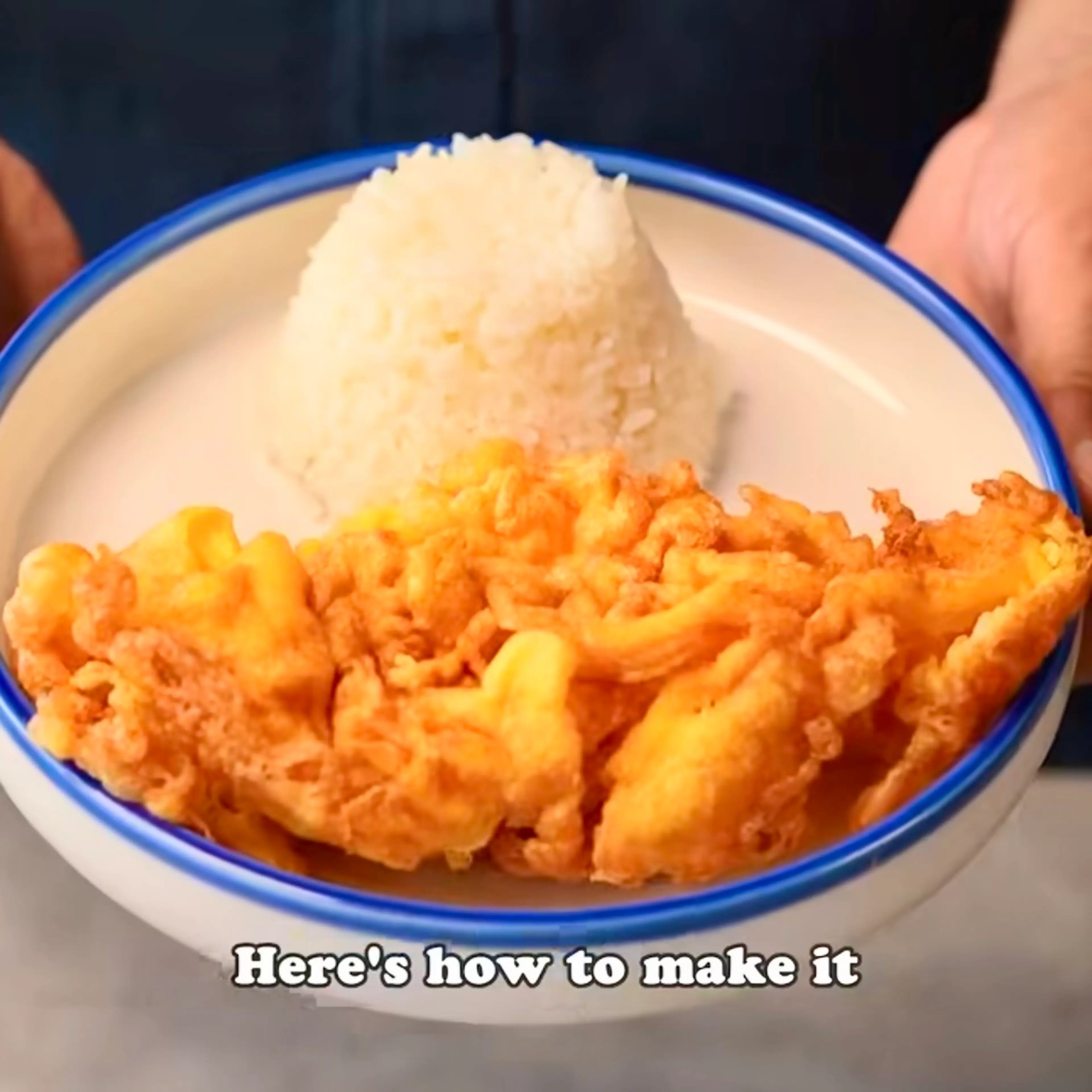 Khai Jiao, crispy Thai omelette