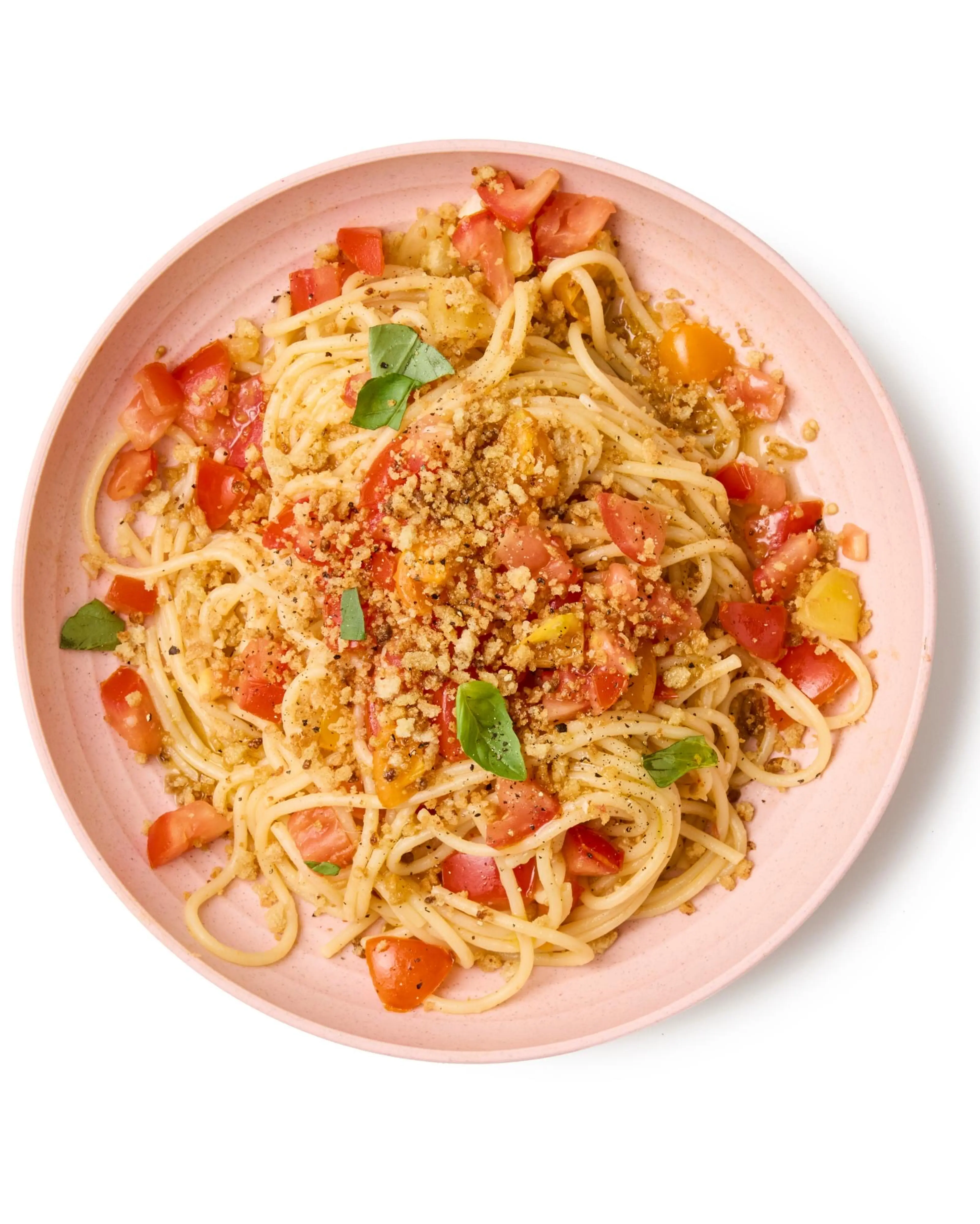 Perfect fresh tomato pasta