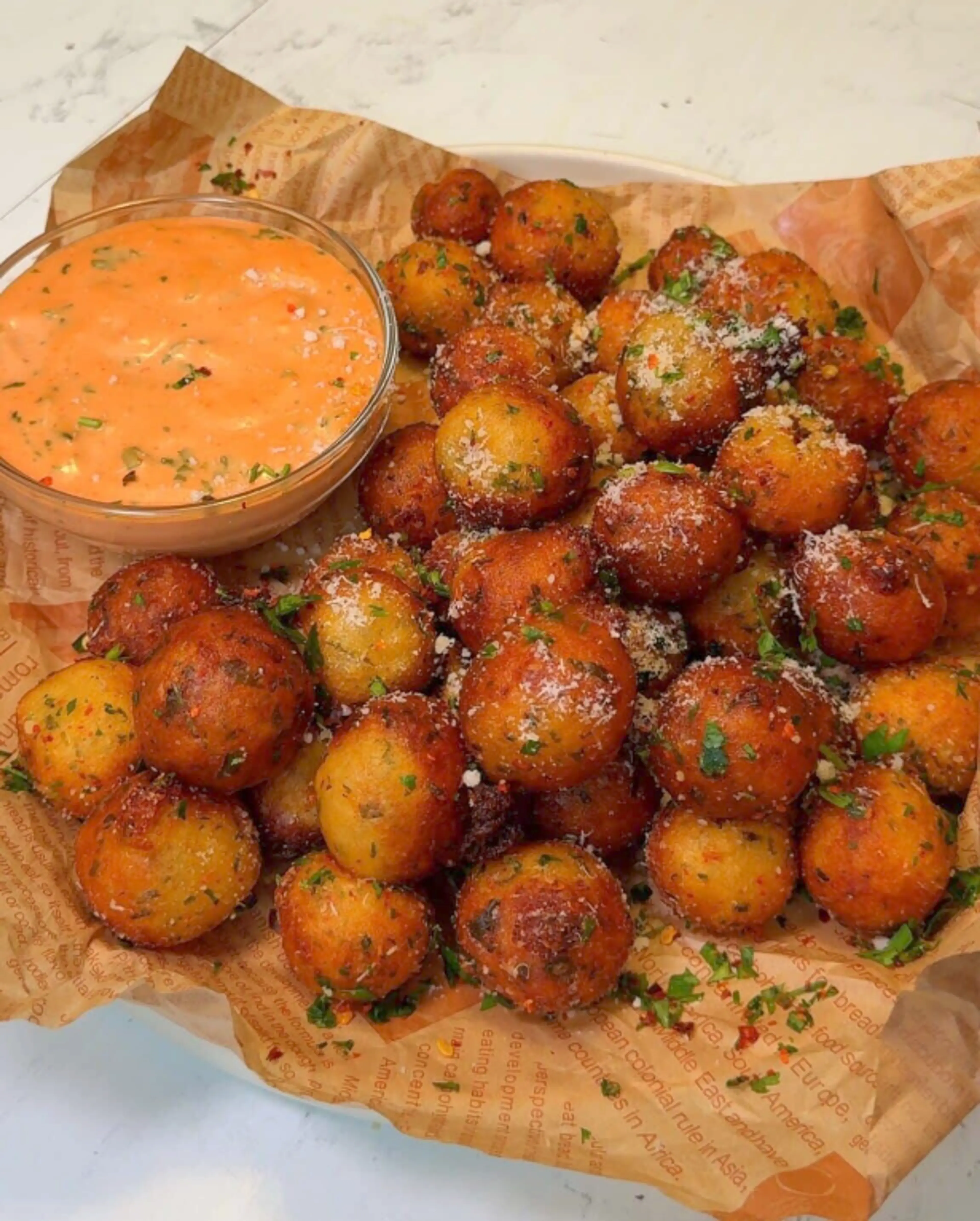 Crispy Potato Balls