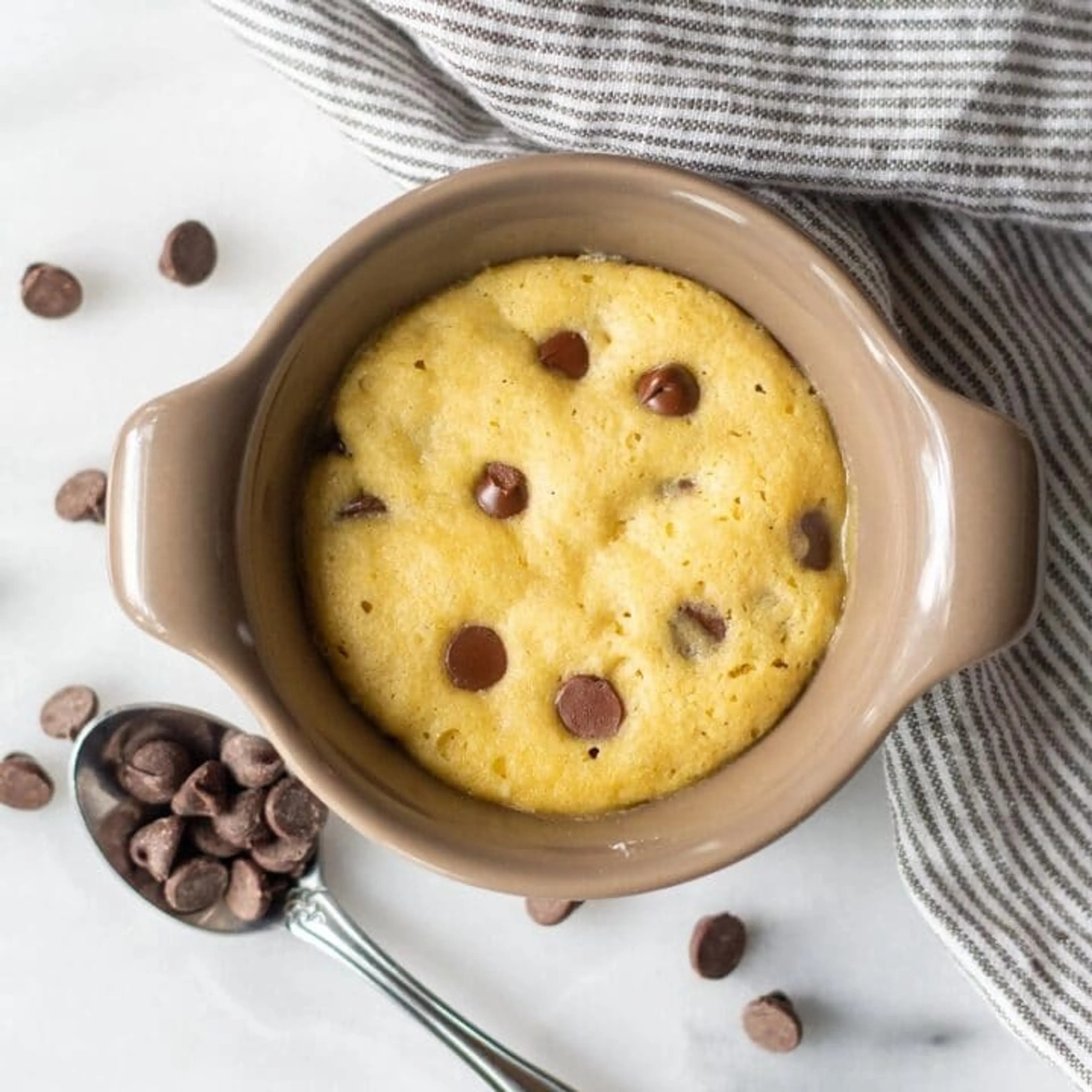 Gluten-Free Chocolate Chip Mug Cookie