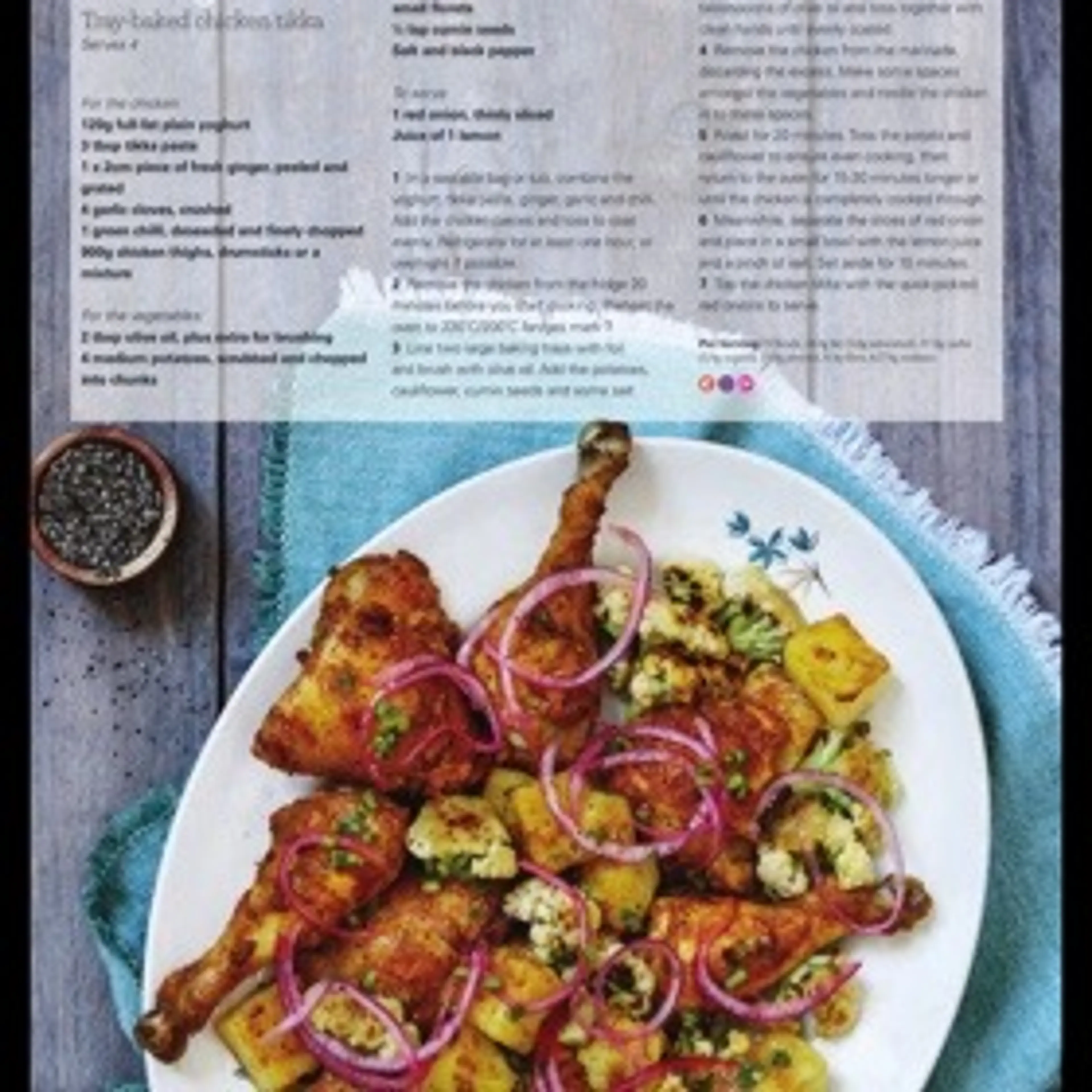 Tray Baked Chicken Tikka