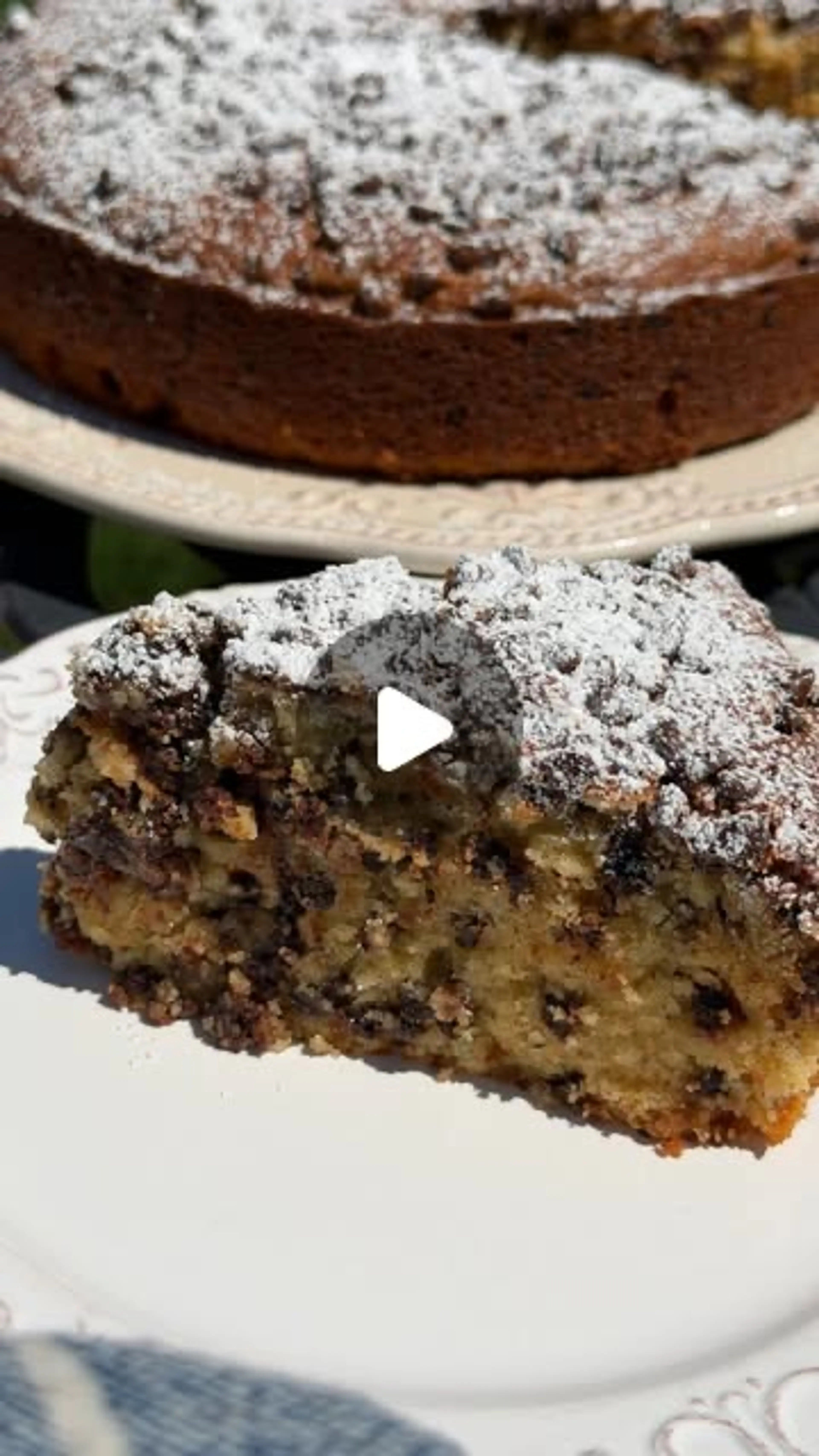 Chocolate Chip Ricotta Cake