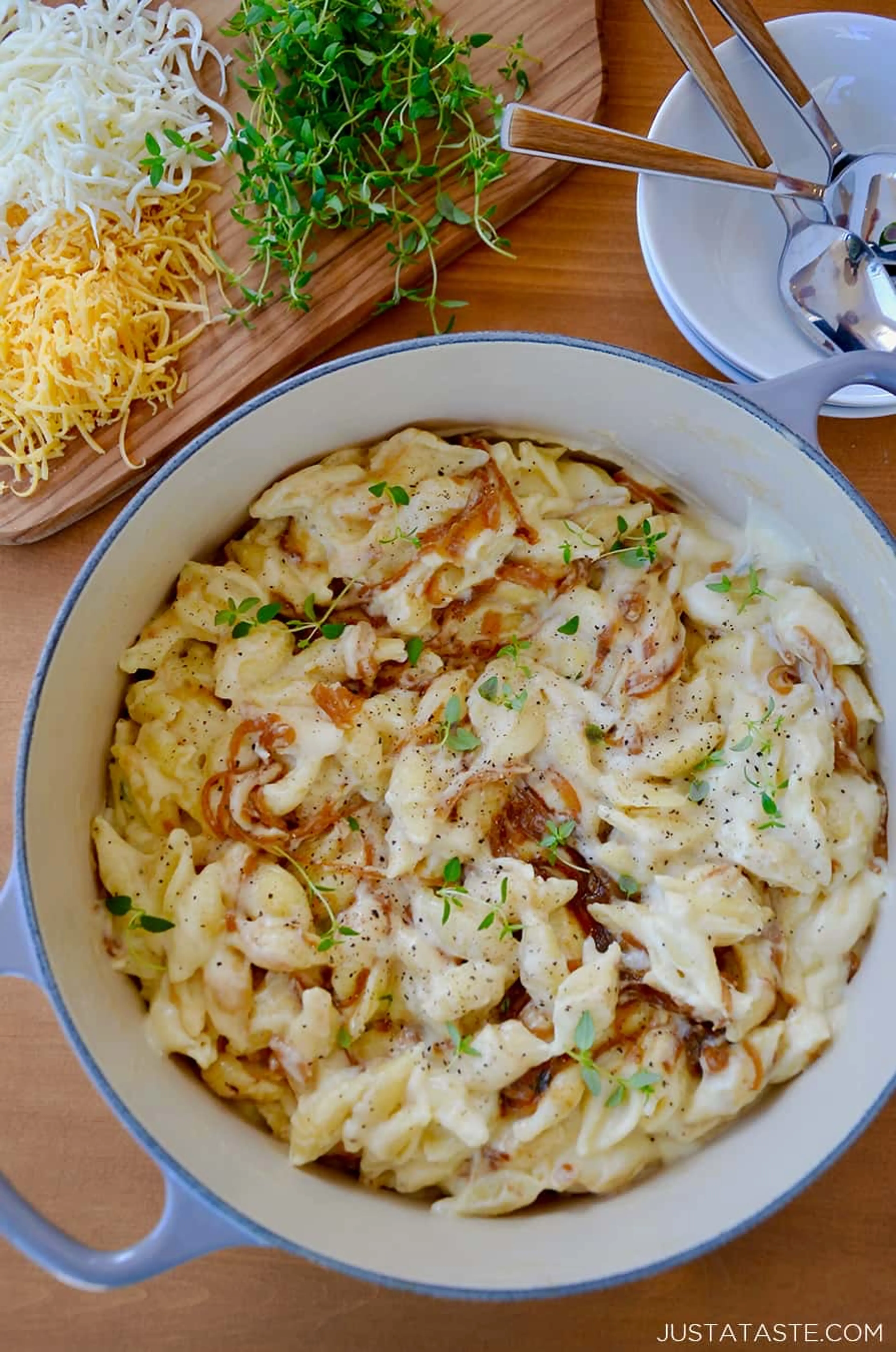 French Onion Mac and Cheese