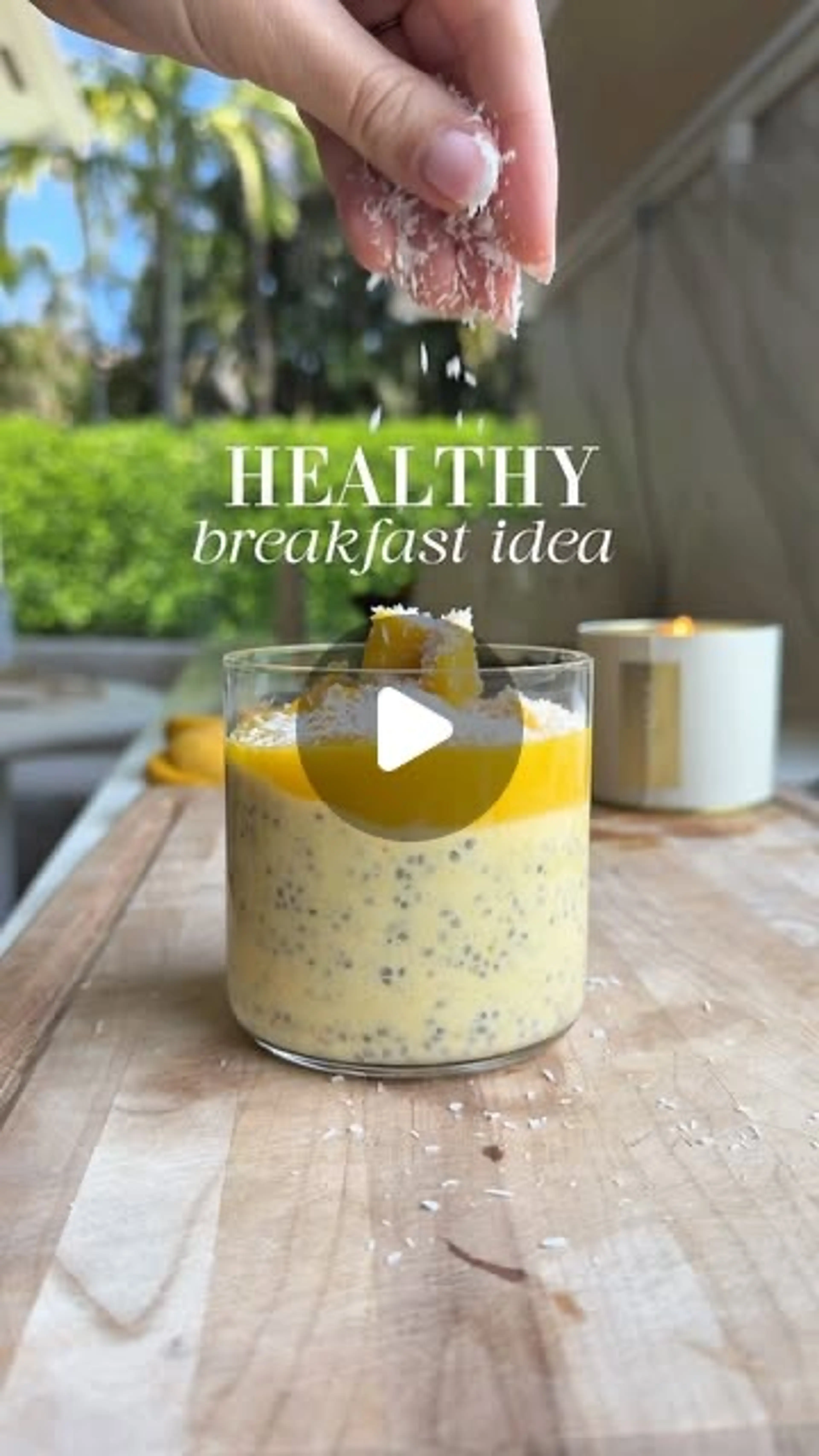 Mango Chia Pudding