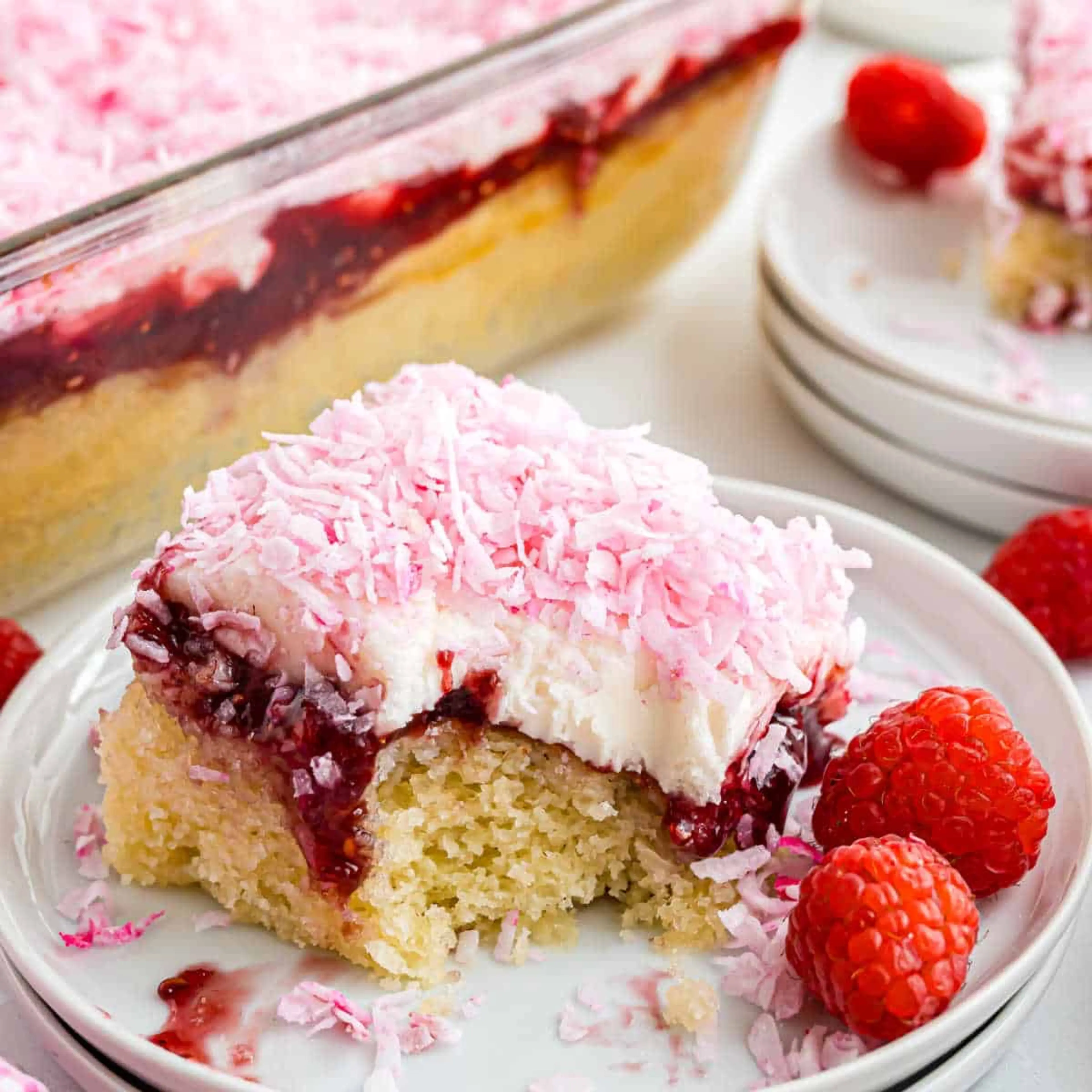 Raspberry Zinger Cake Recipe