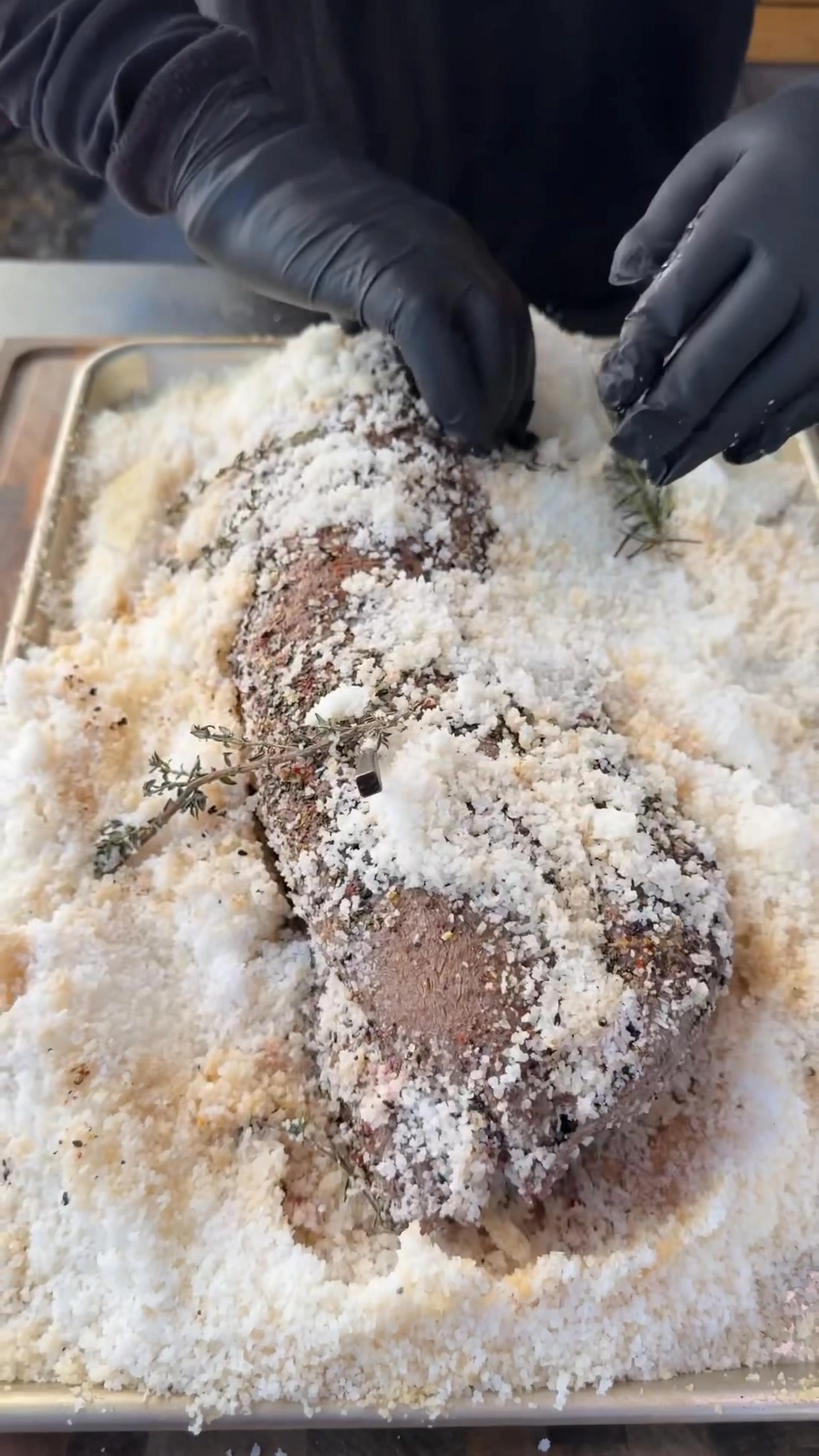 Salt Baked Whole Tenderloin