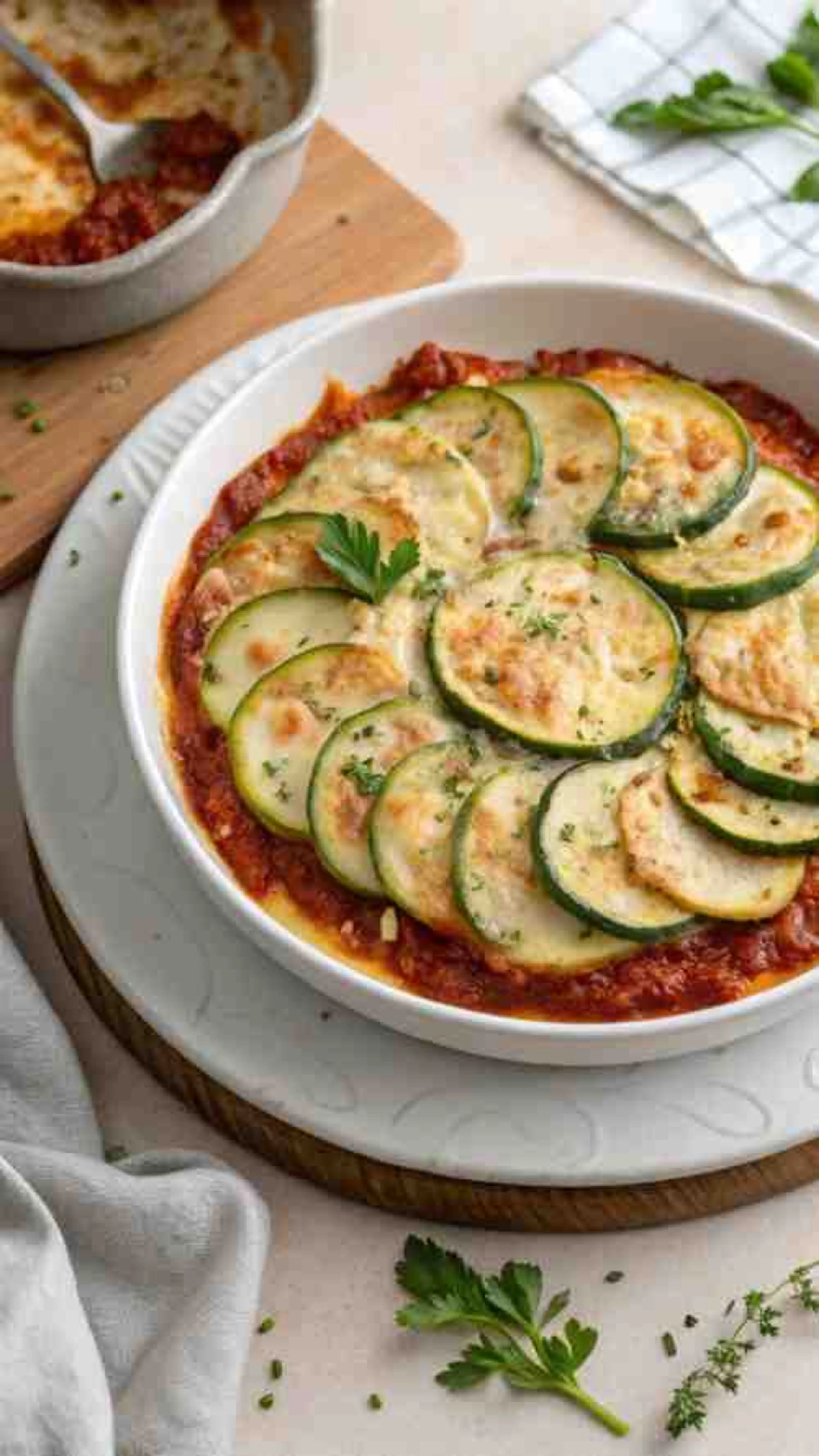 Crockpot Zucchini Lasagna