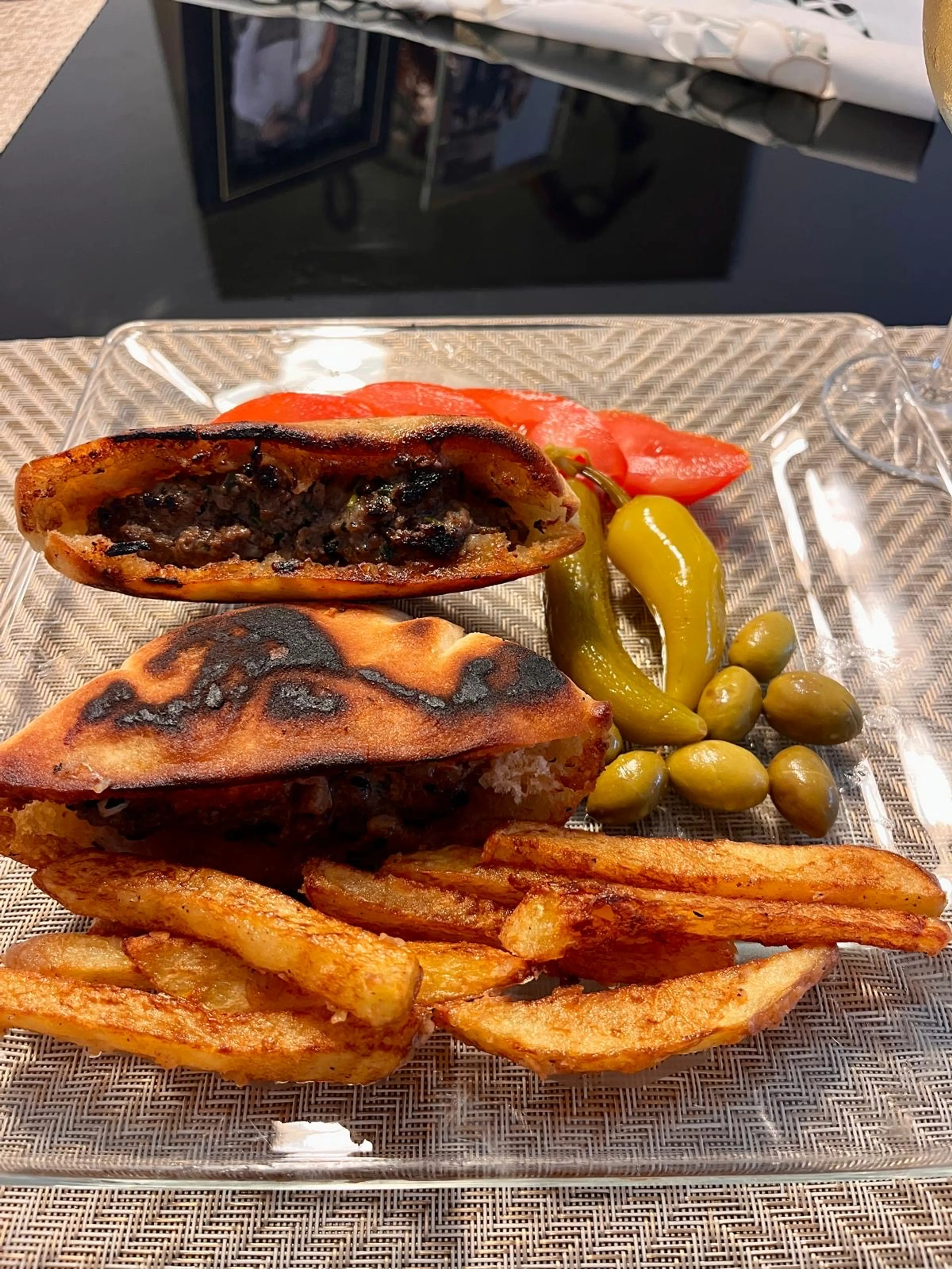 Arayes - Stuffed Pita