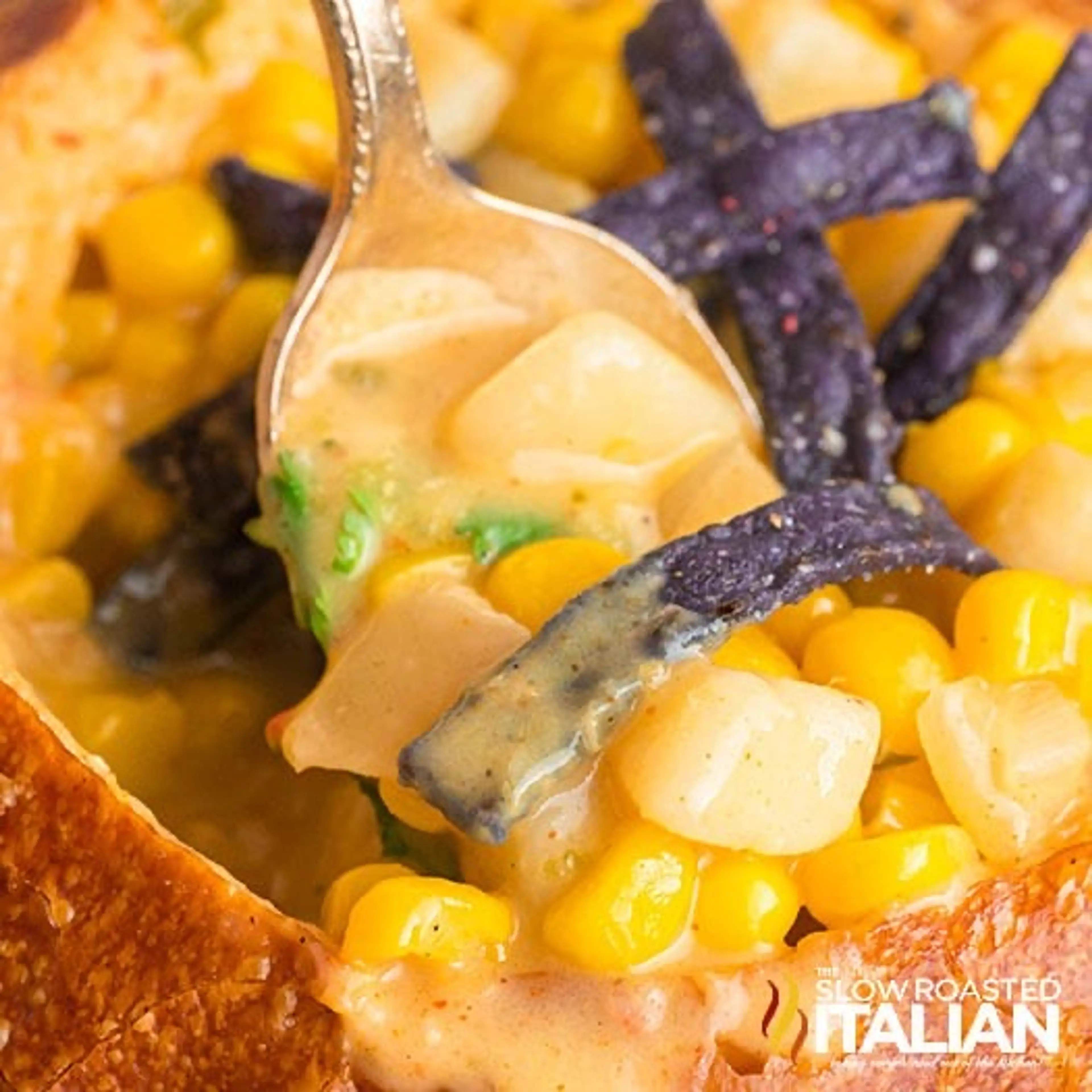 Creamy Panera Mexican Street Corn Chowder