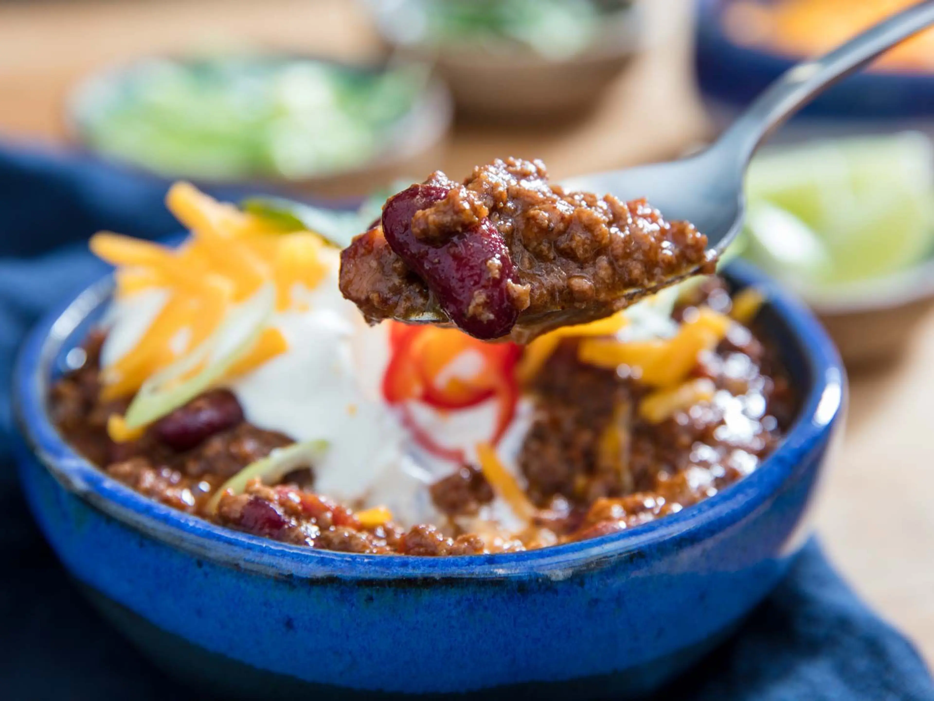 Pressure Cooker Ground Beef and Bean Chili Recipe