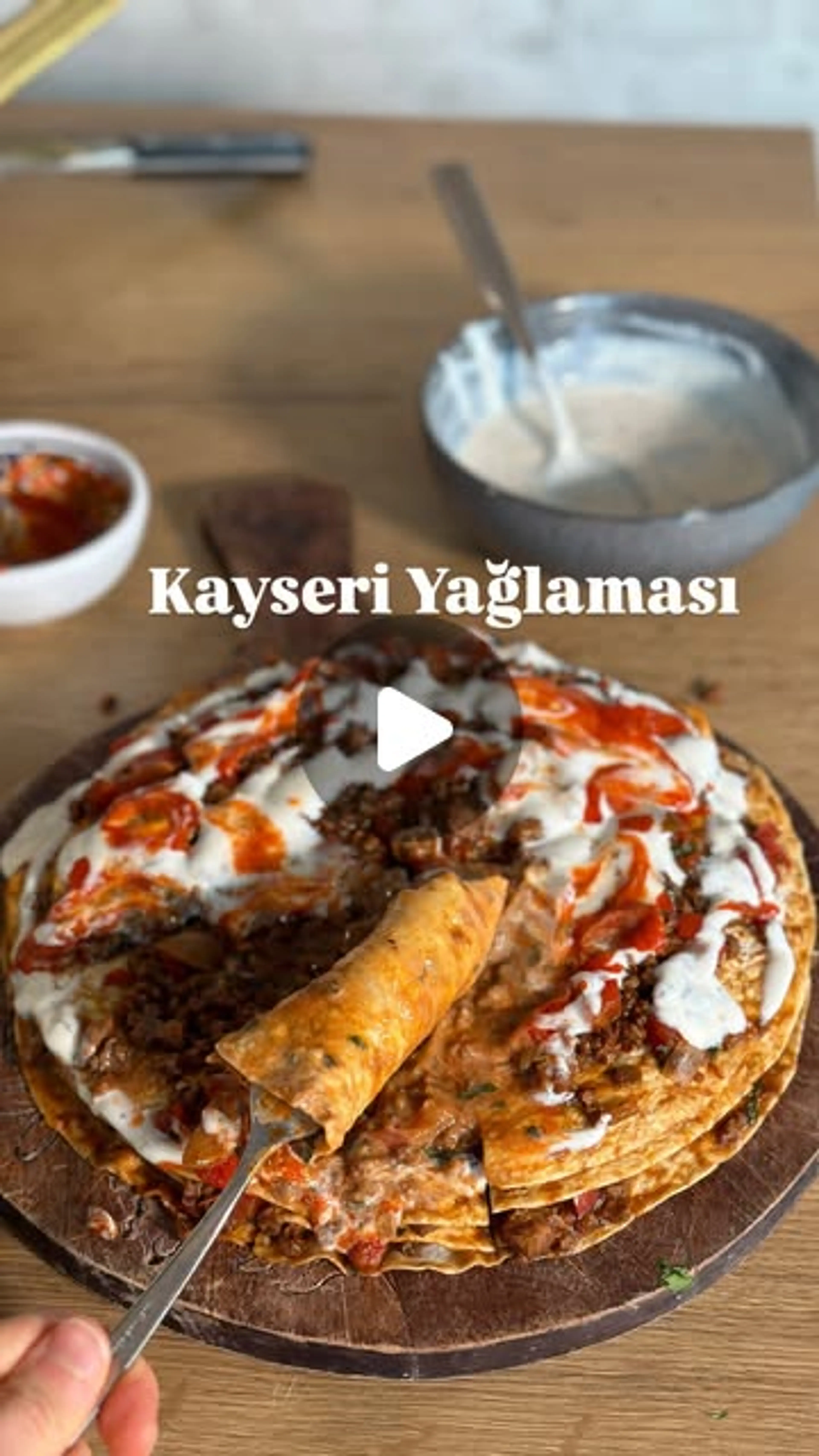Vegan Kayseri Yağlaması Türkische Lasagne