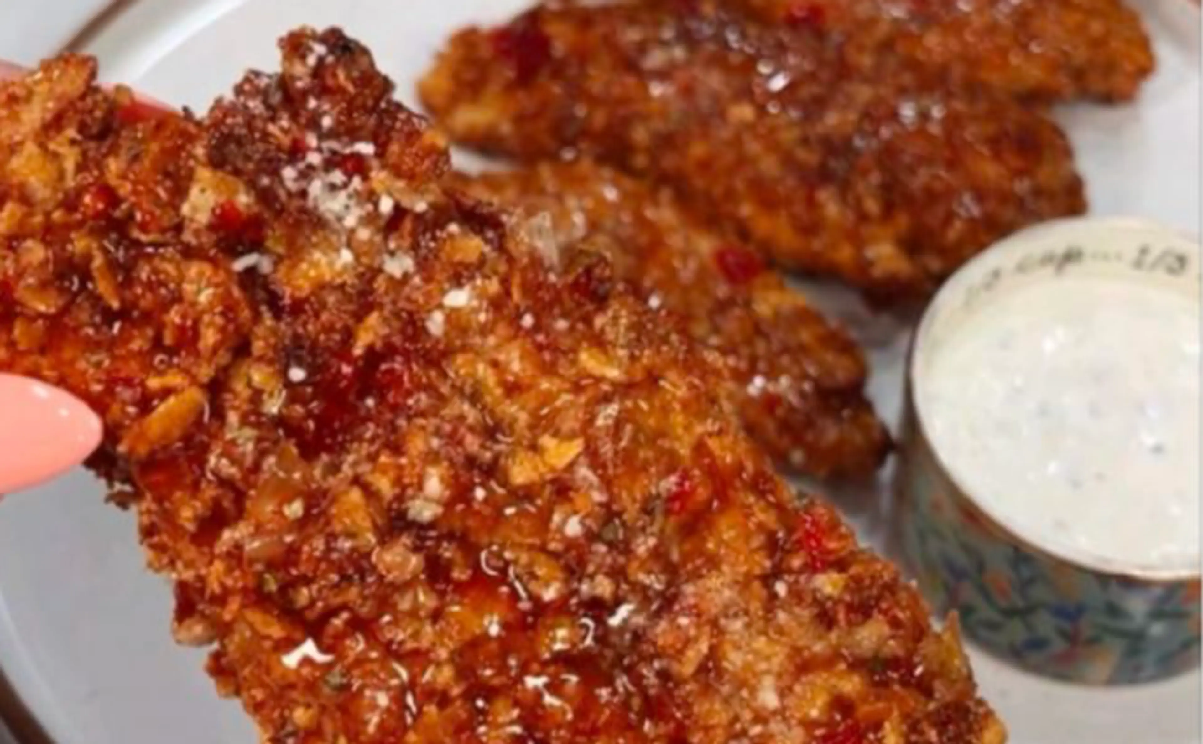 STICKY CHICKEN TENDERS
