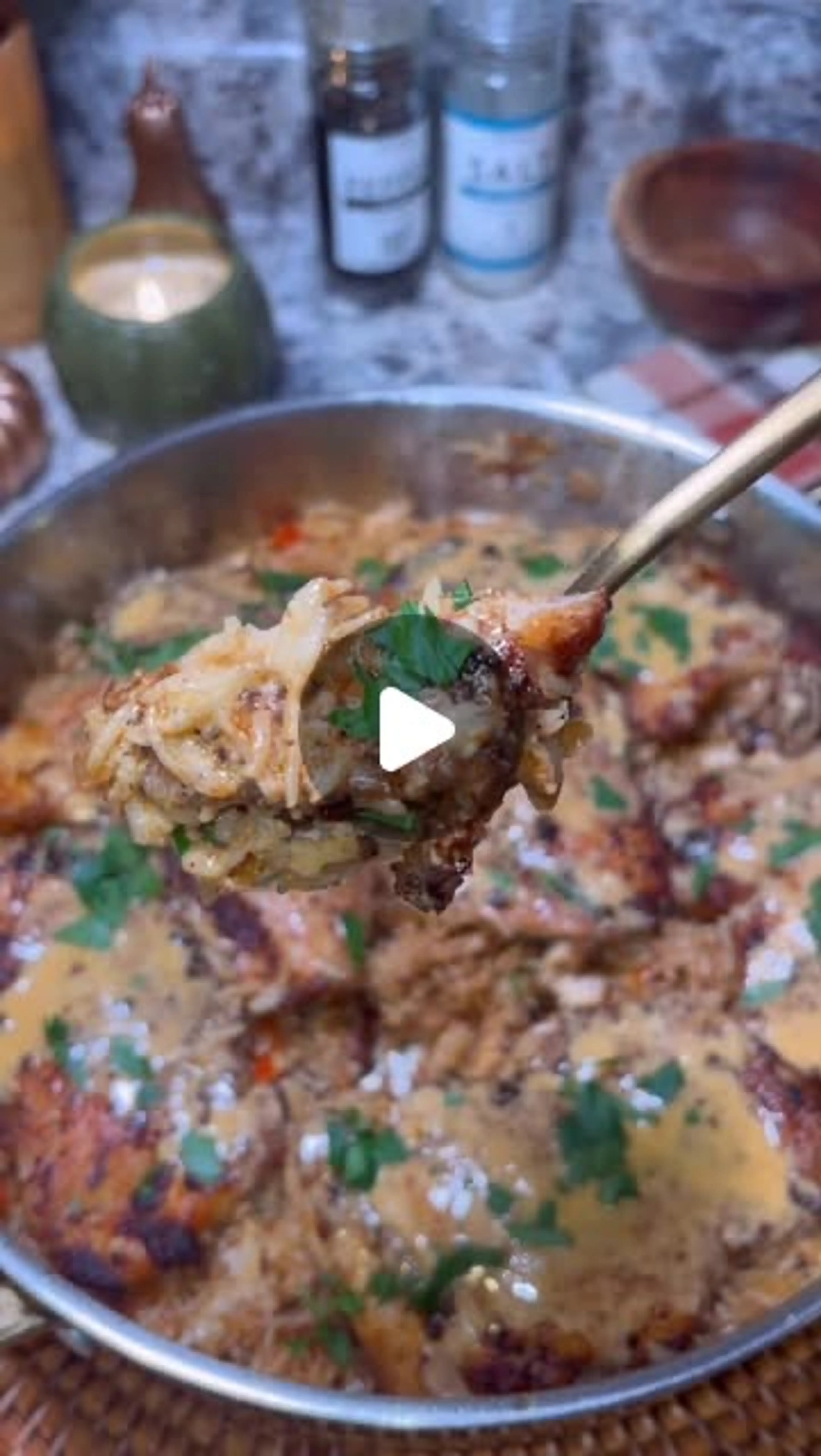 Creamy Cajun Chicken & Rice Recipe