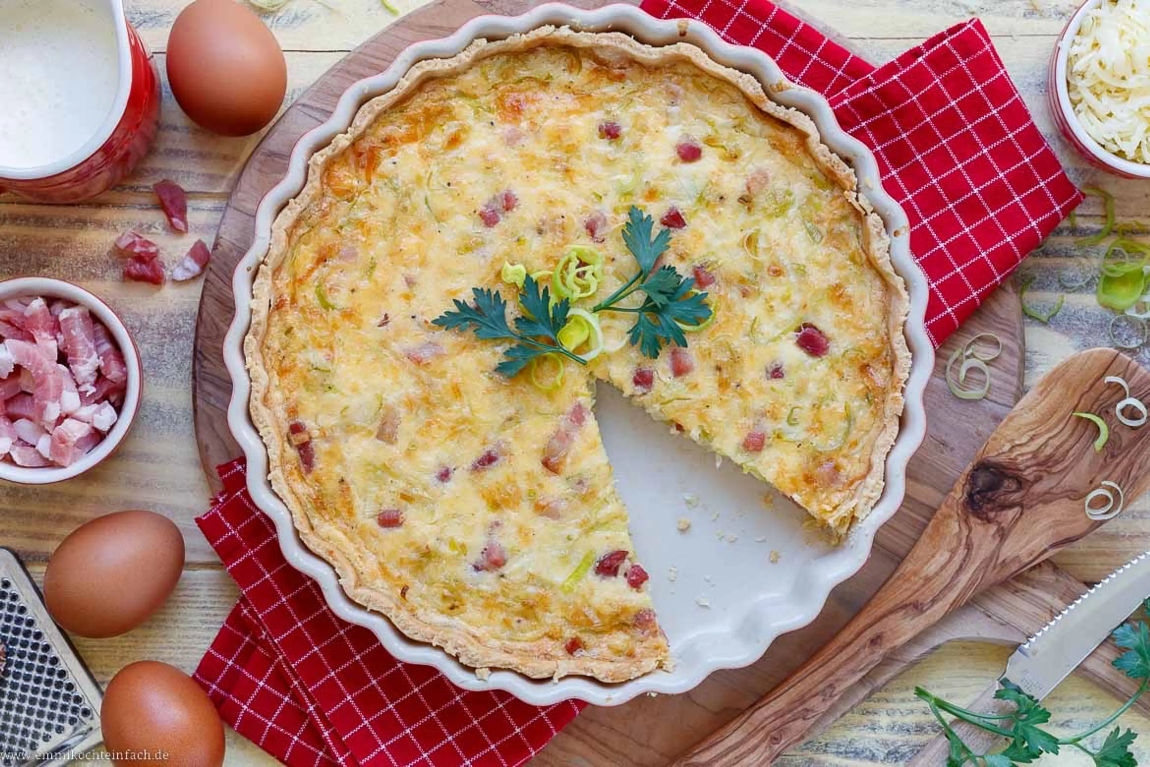 Quiche Lorraine – das klassische Rezept
