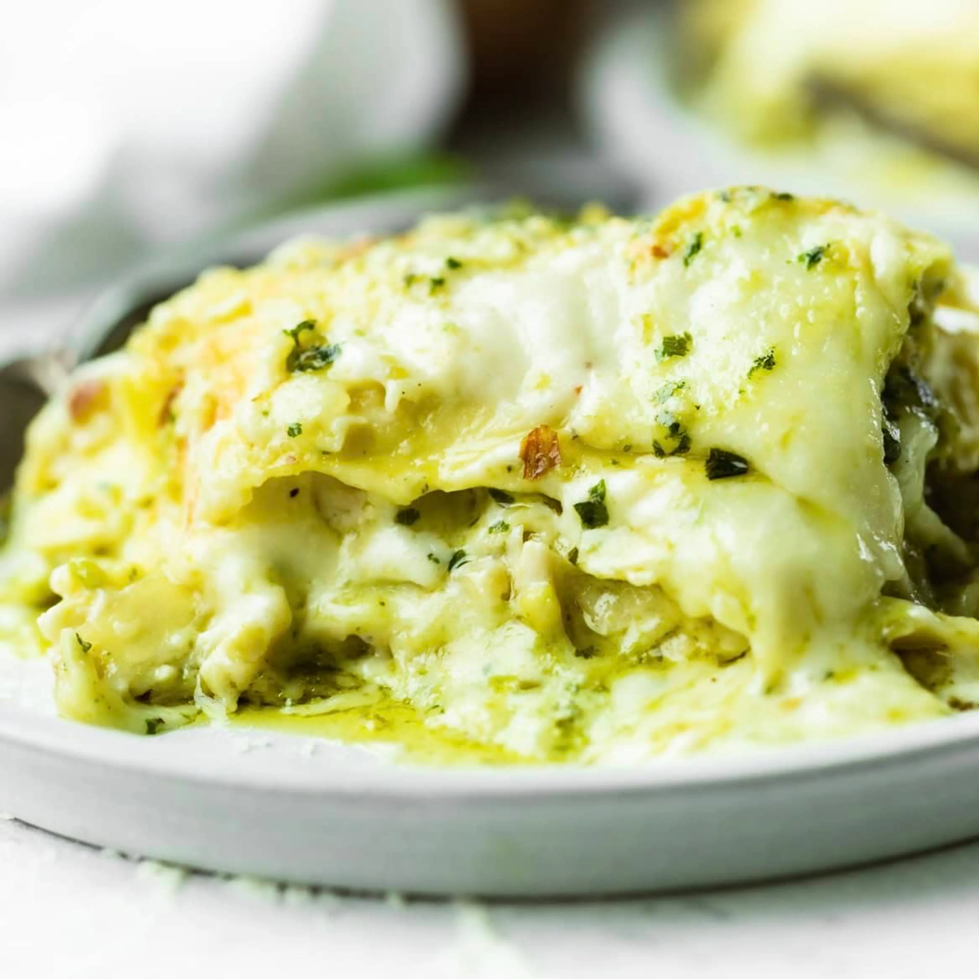 Chicken Pesto Lasagna
