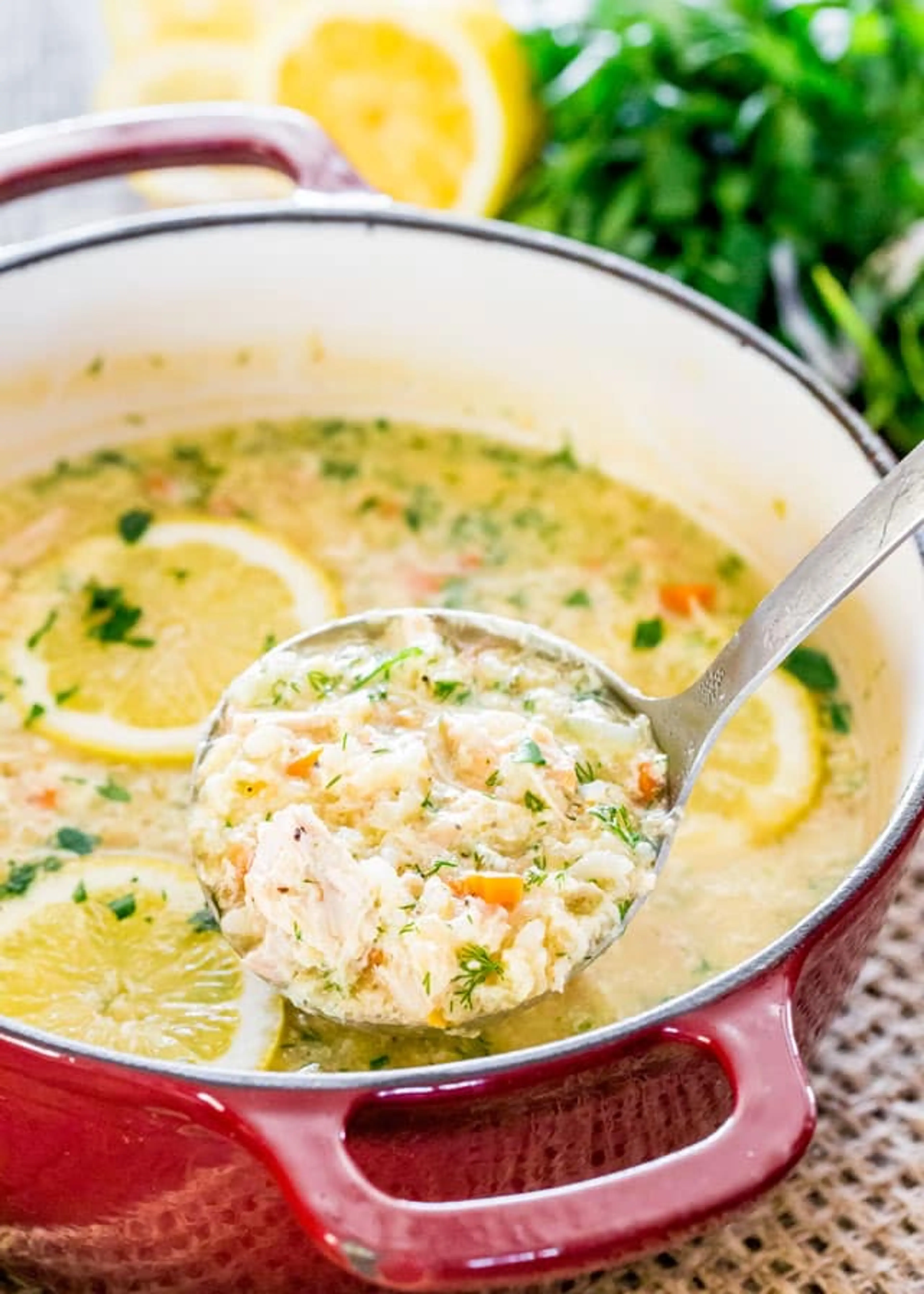 Avgolemono Soup
